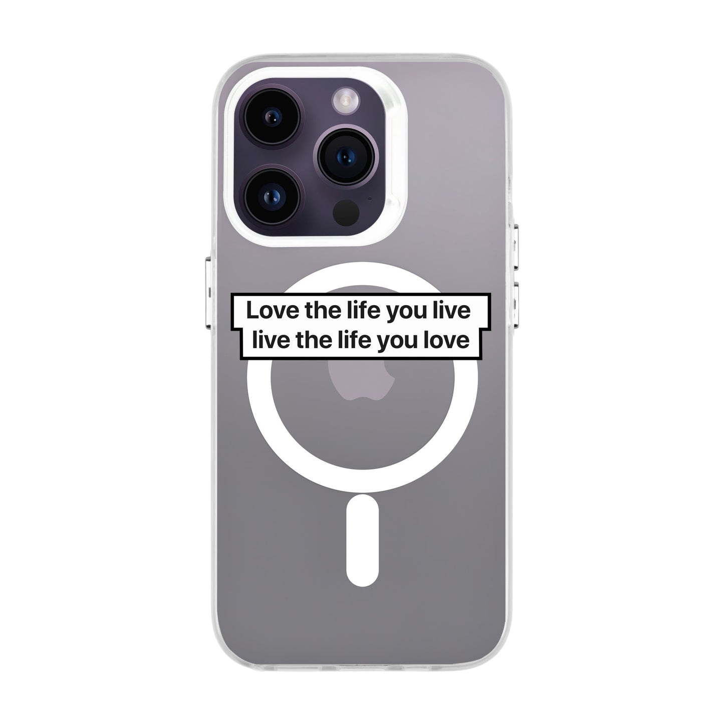 LOVE THE LIFE-iPhone 14 Pro Hold Kılıf MagSafe Özellikli