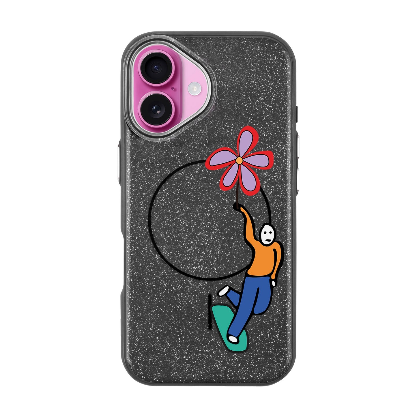 SKATEBOARDER-iPhone 16 Radiant Kılıf MagSafe Özellikli