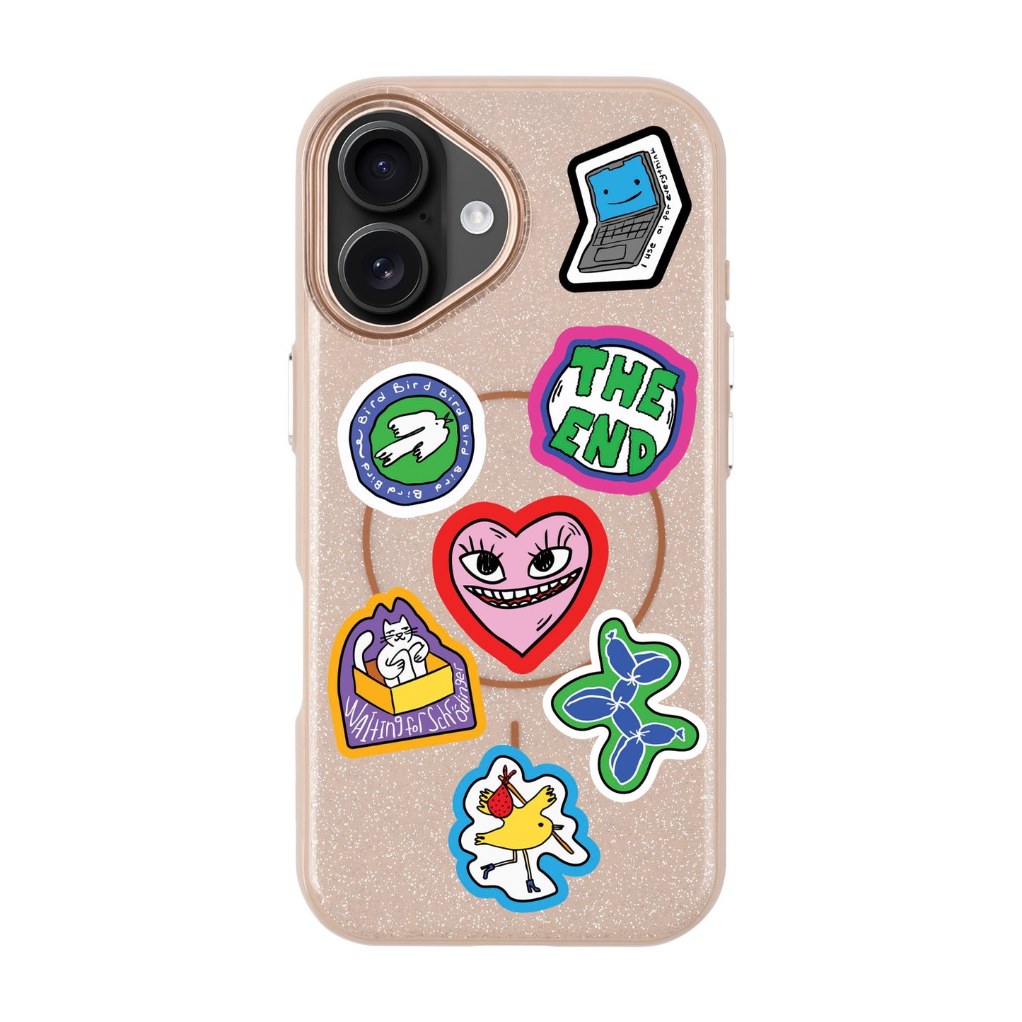 TŌTEN STICKERZ-iPhone 16 Radiant Kılıf MagSafe Özellikli