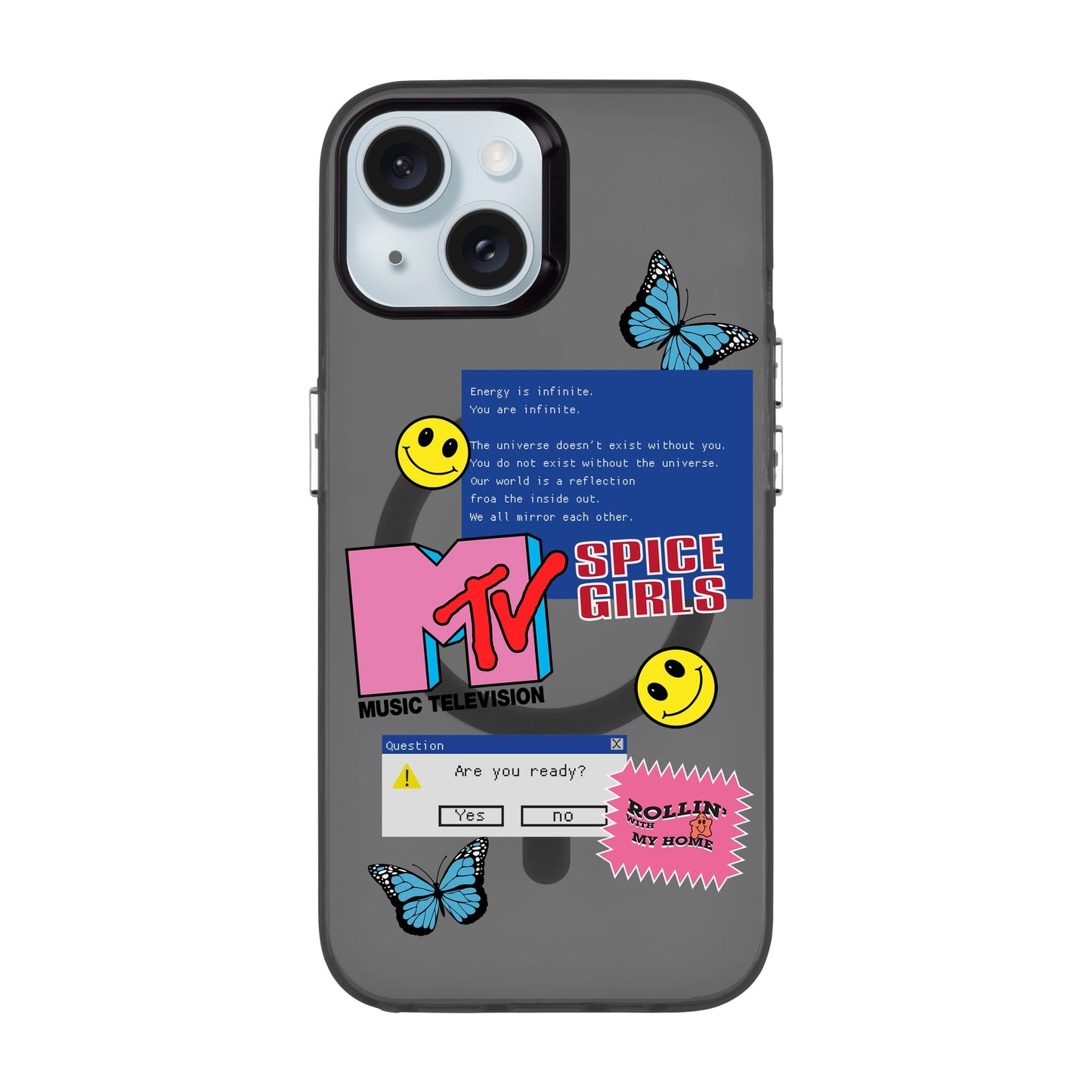ARE YOU READY-iPhone 15 Hold Kılıf MagSafe Özellikli