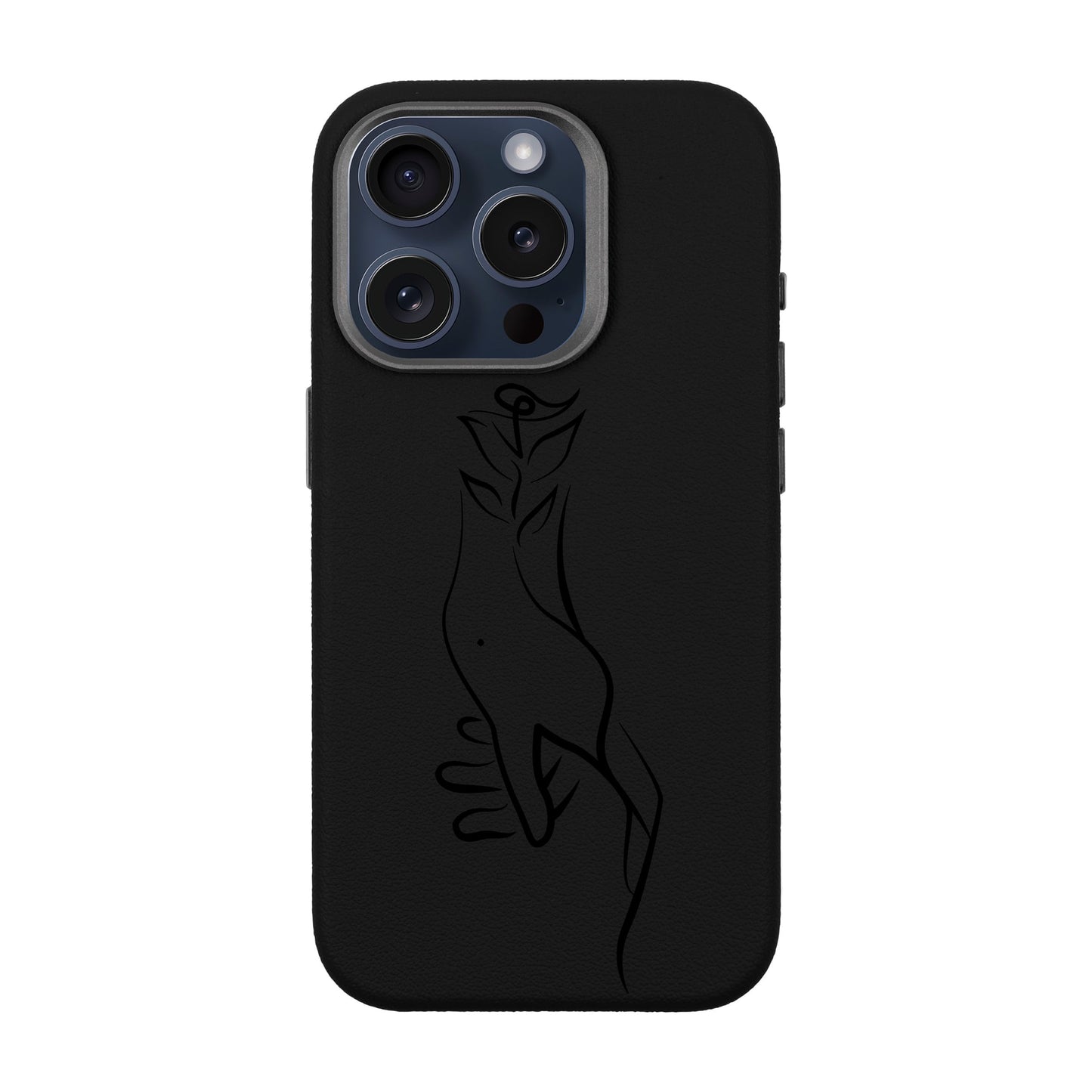 TOUCH-iPhone 15 Pro Leather Premium Kılıf MagSafe Özellikli