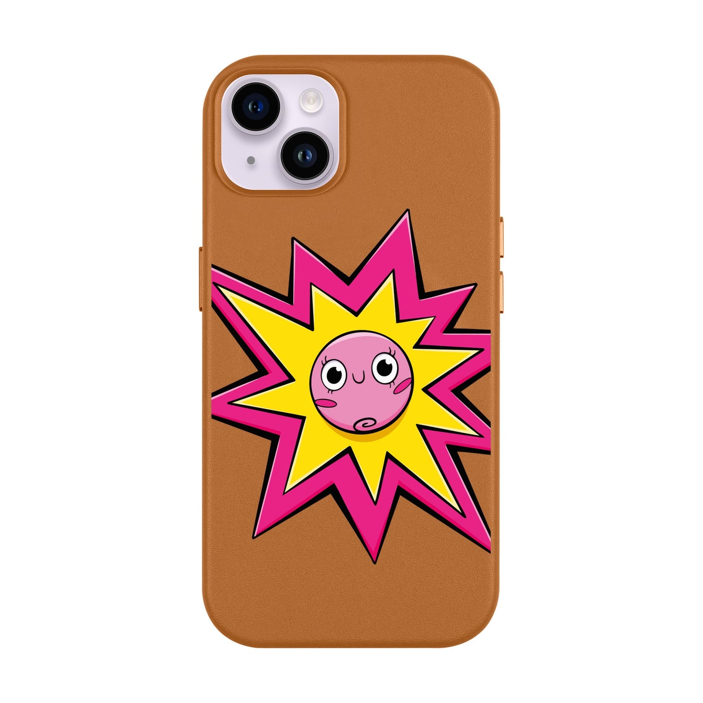 POP PRINCESSES-iPhone 14 Plus Leather Kılıf MagSafe Özellikli