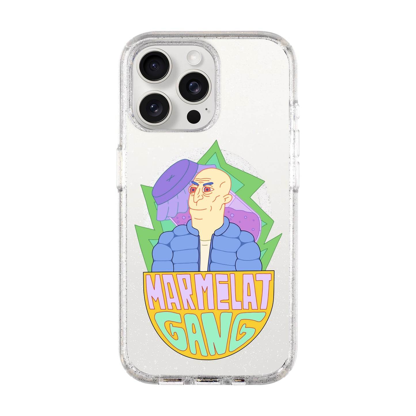 MARMELAT GANG-iPhone 15 Pro Max Shiny Kılıf MagSafe Özellikli