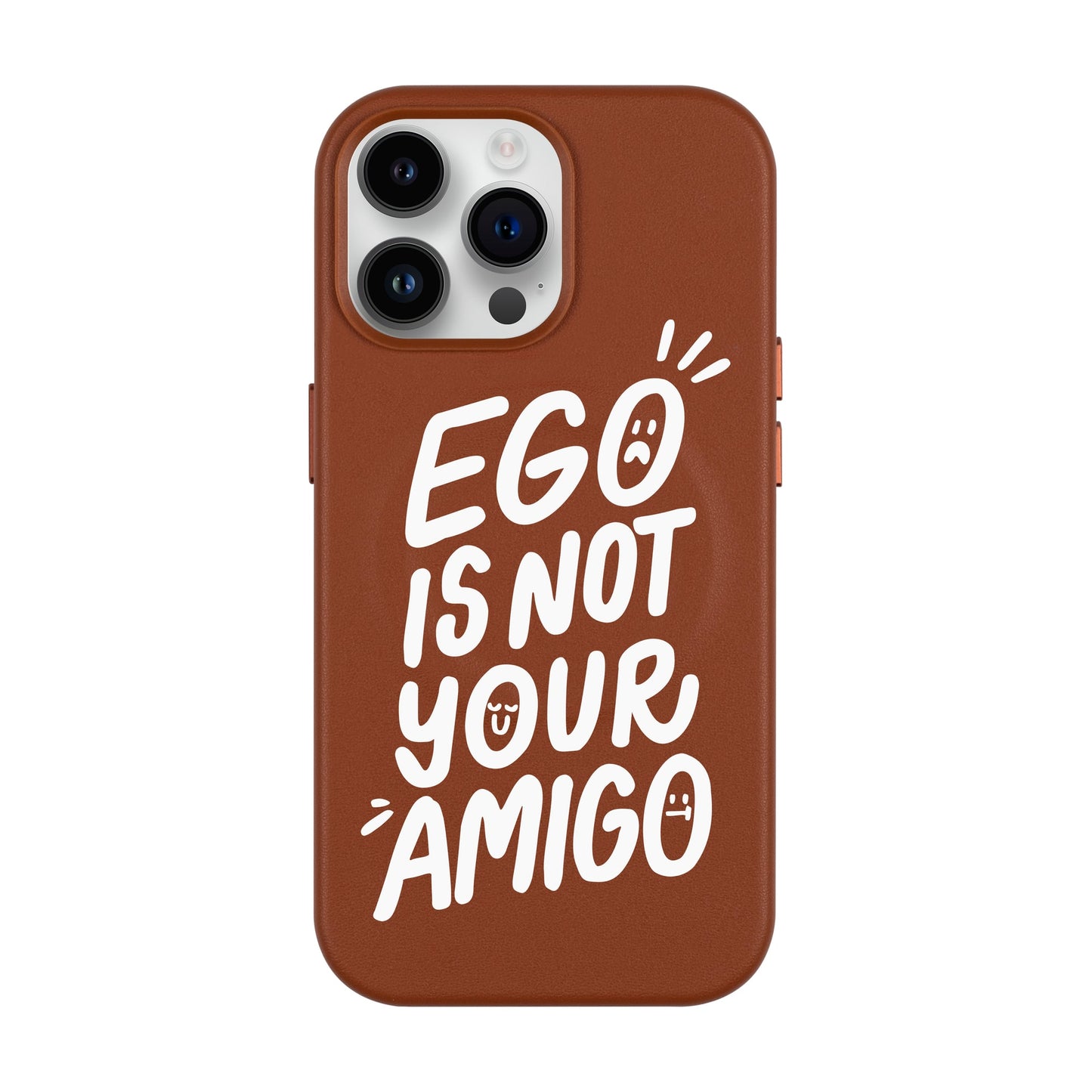 EGO-iPhone 14 Pro Max Leather Kılıf MagSafe Özellikli