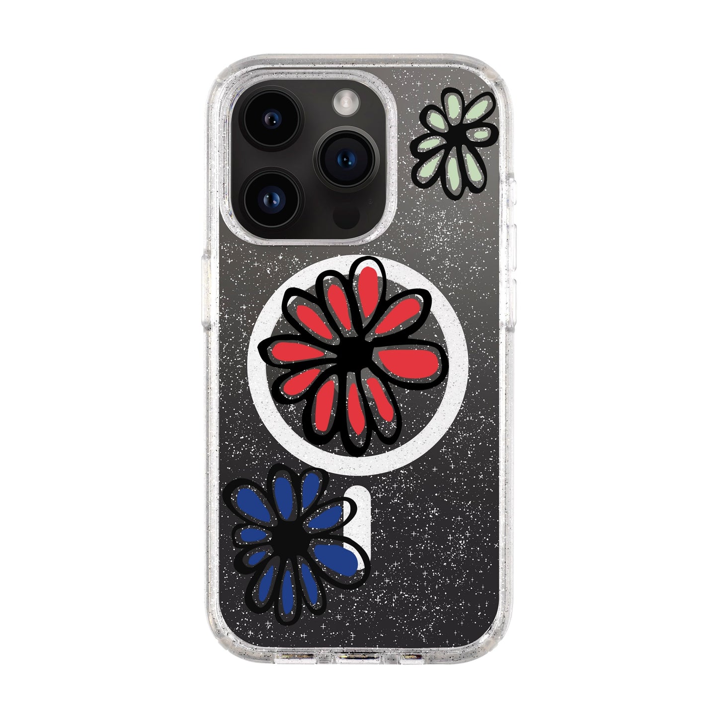 FLORIST-iPhone 14 Pro Shiny Kılıf MagSafe Özellikli