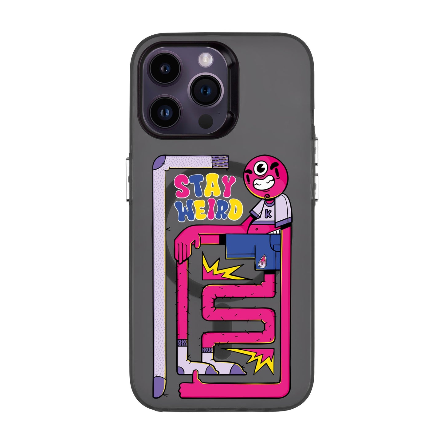 OG TOOTHY-iPhone 14 Pro Max Hold Kılıf MagSafe Özellikli
