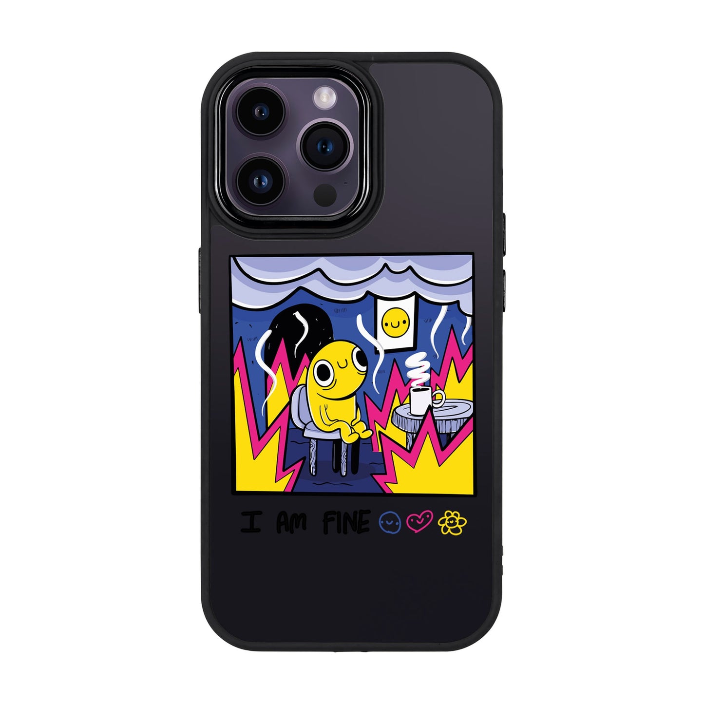 I AM FINE-iPhone 14 Pro Max Proof Kılıf