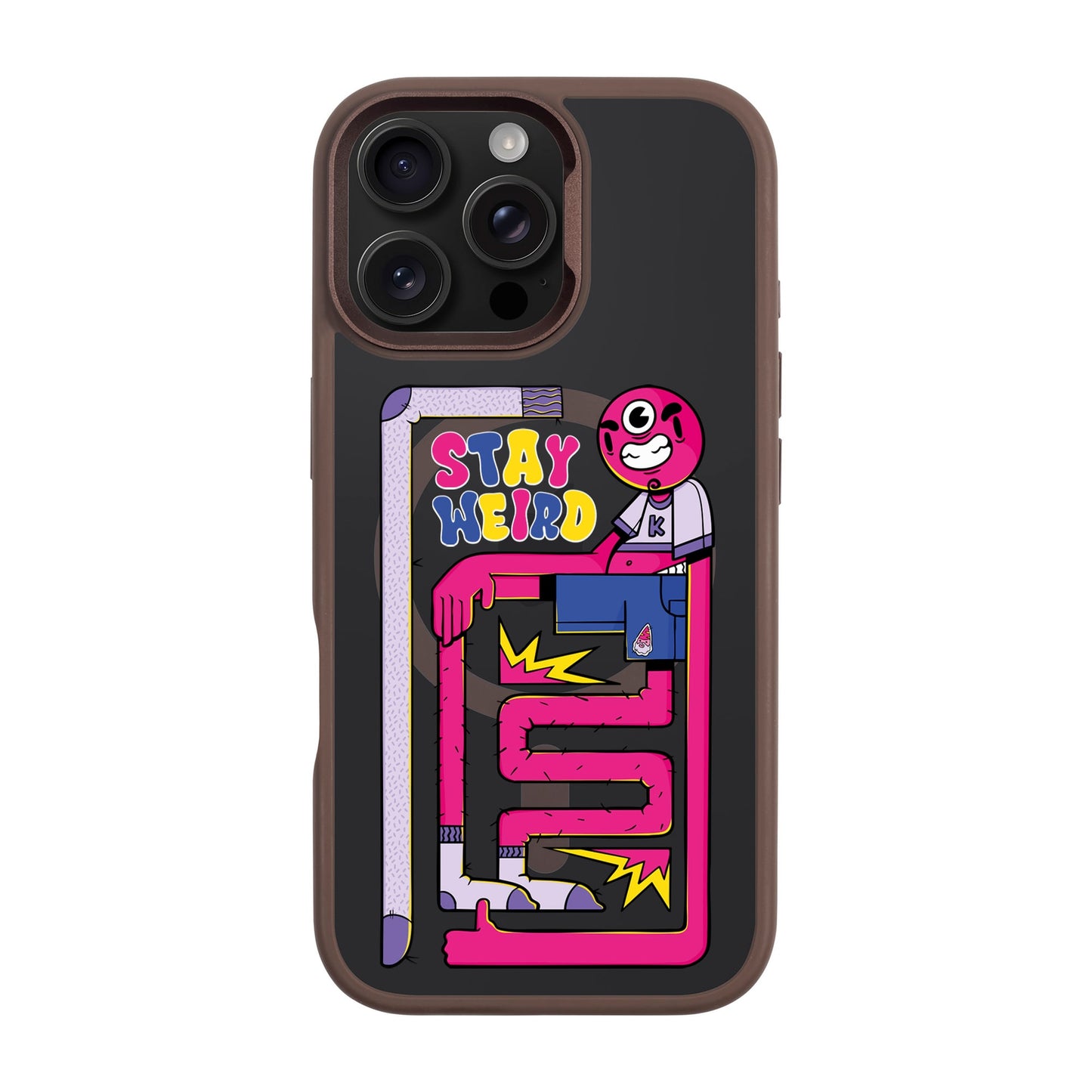 OG TOOTHY-iPhone 16 Pro Max Rise Kılıf MagSafe Özellikli
