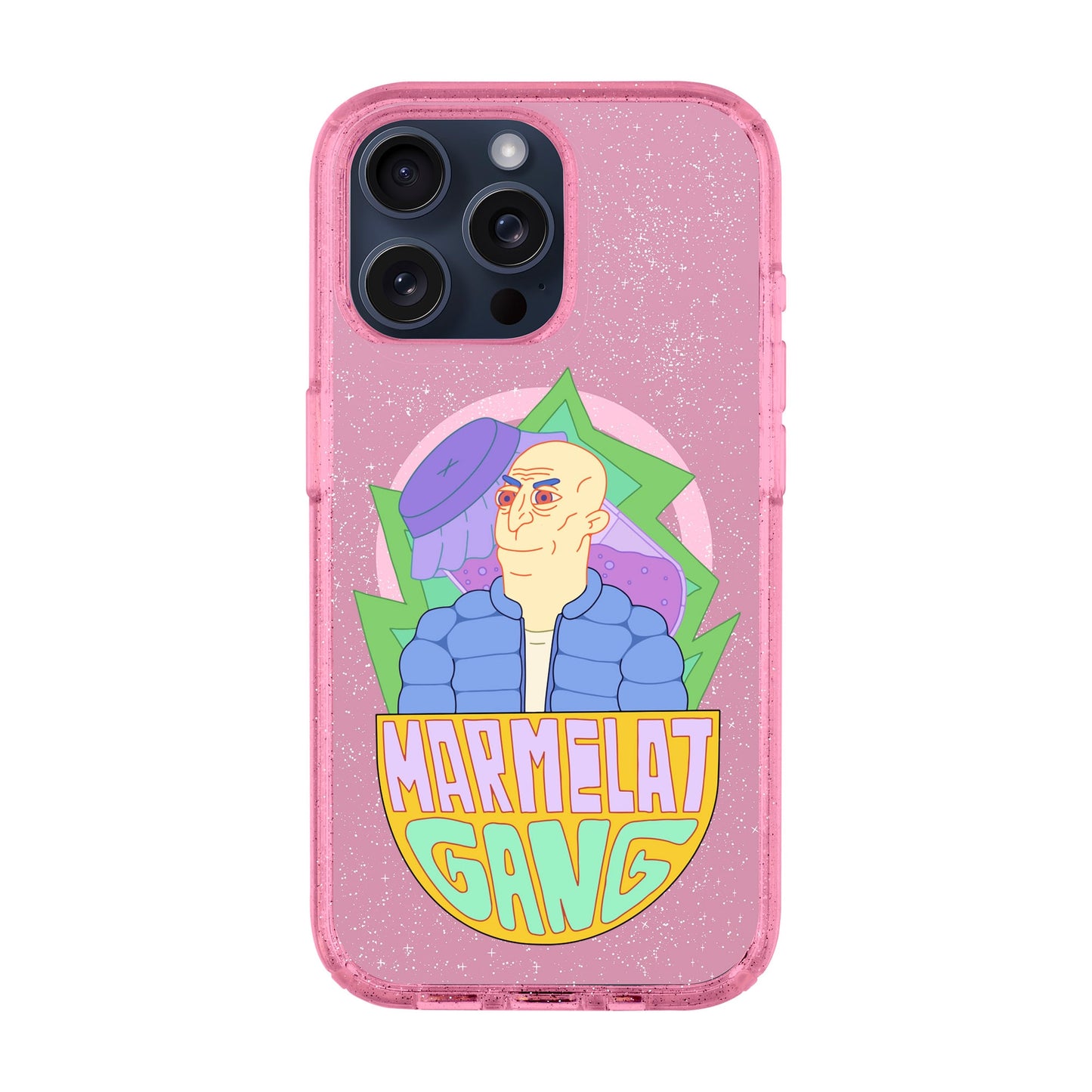 MARMELAT GANG-iPhone 15 Pro Max Shiny Kılıf MagSafe Özellikli