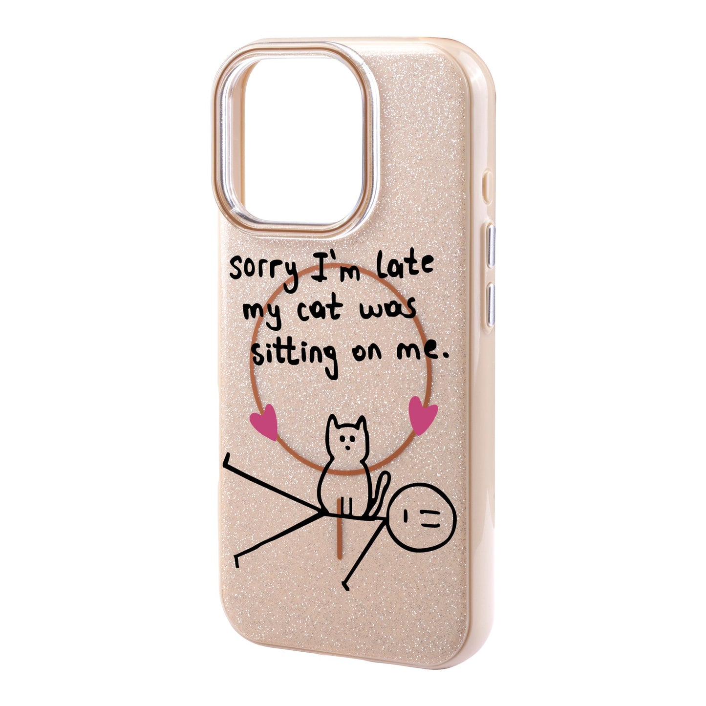 SORRY I'M LATE-iPhone 16 Pro Max Radiant Kılıf MagSafe Özellikli