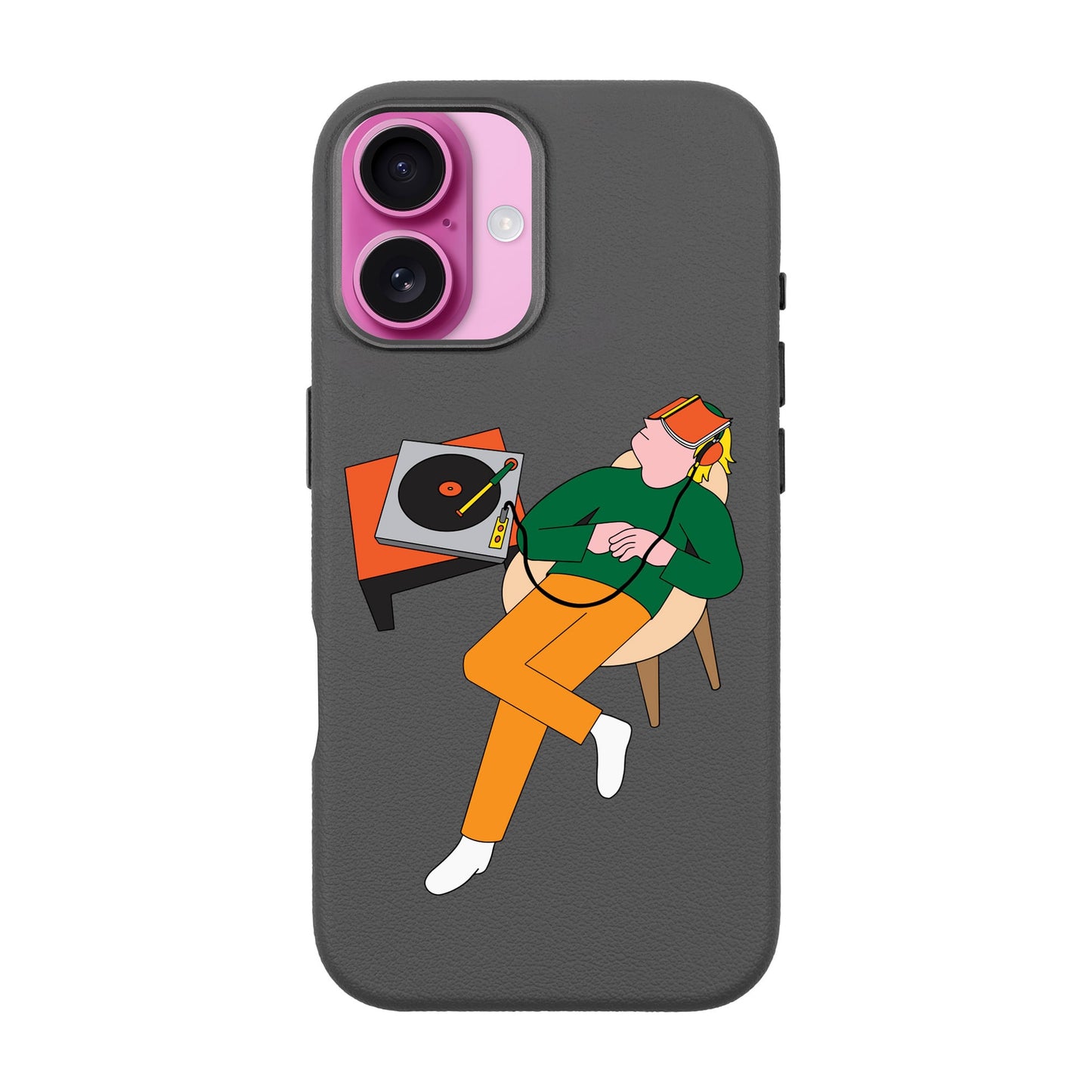 LAZY SUNDAY AFTERNOON-iPhone 16 Leather Premium Kılıf MagSafe Özellikli