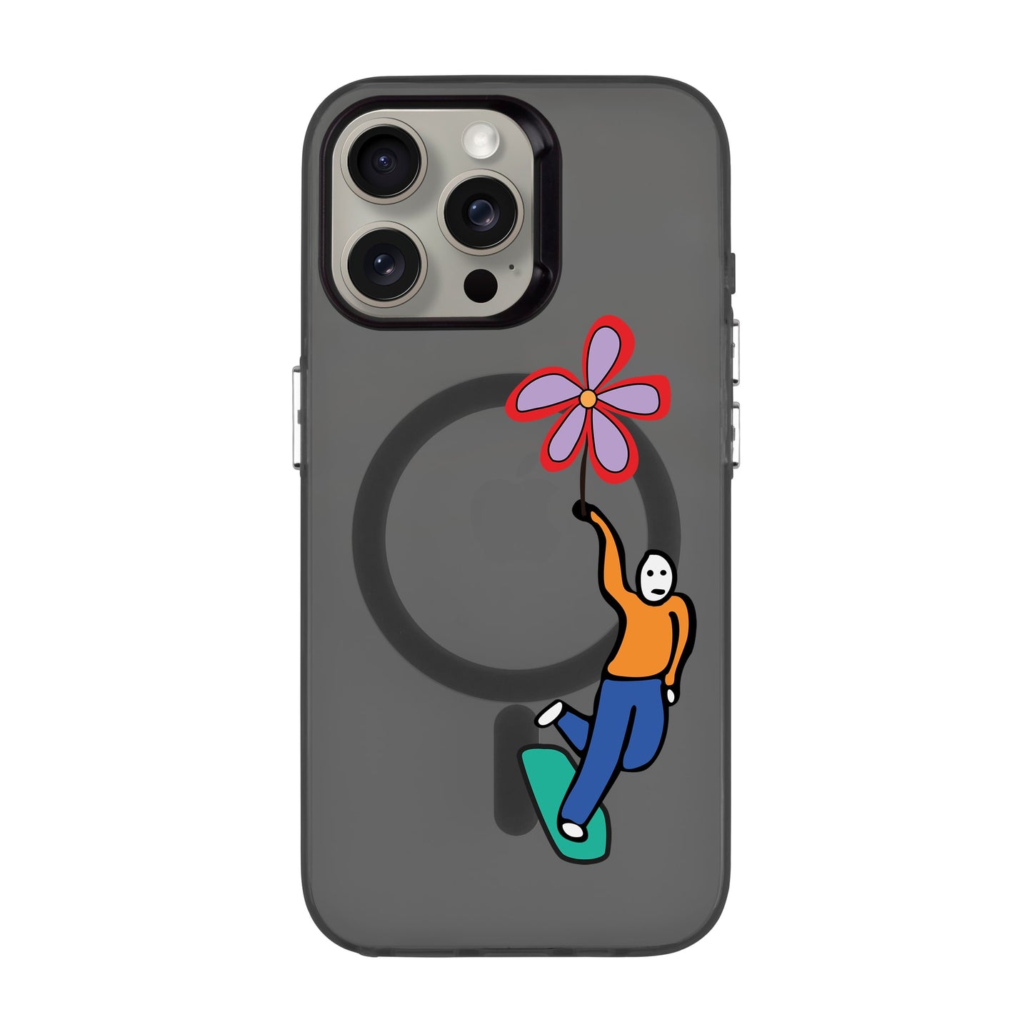 SKATEBOARDER-iPhone 15 Pro Max Hold Kılıf MagSafe Özellikli