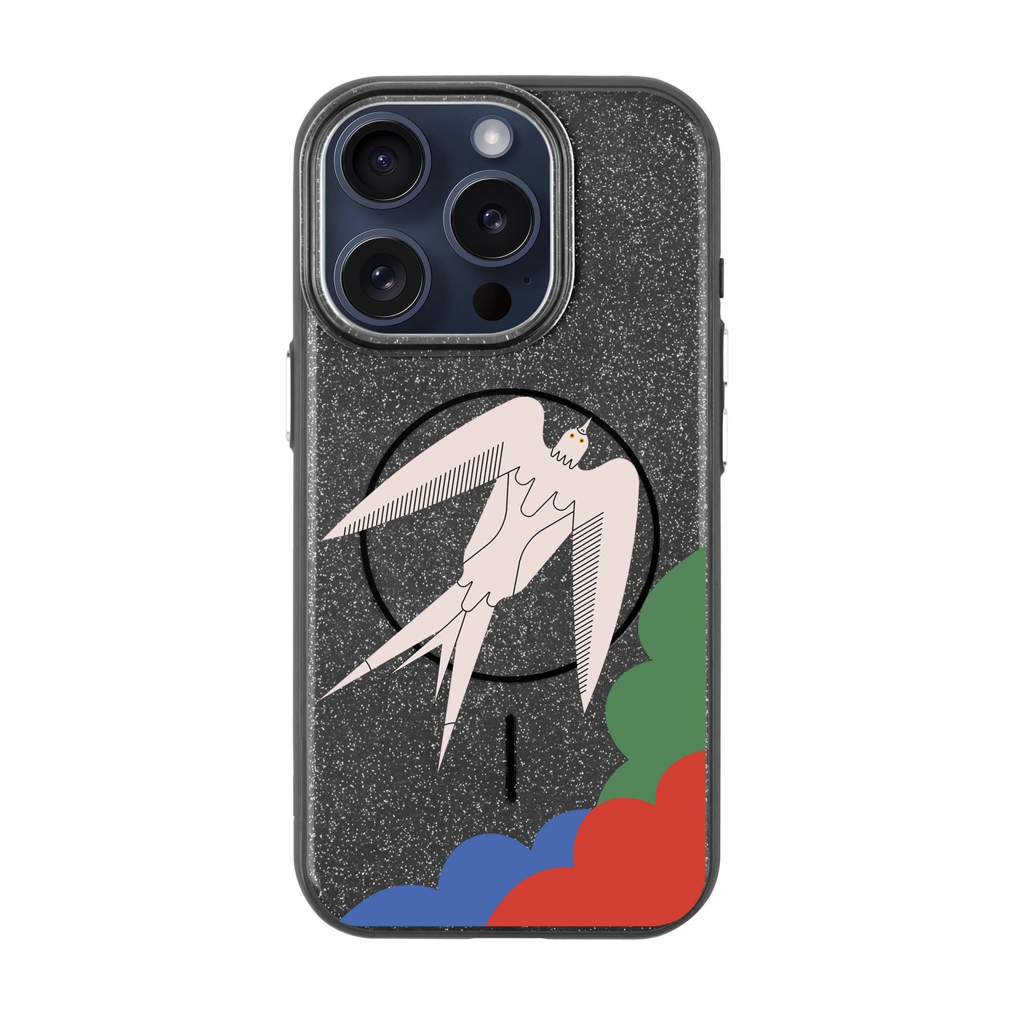 L’OISEAU LIBRE-iPhone 15 Pro Radiant Kılıf MagSafe Özellikli