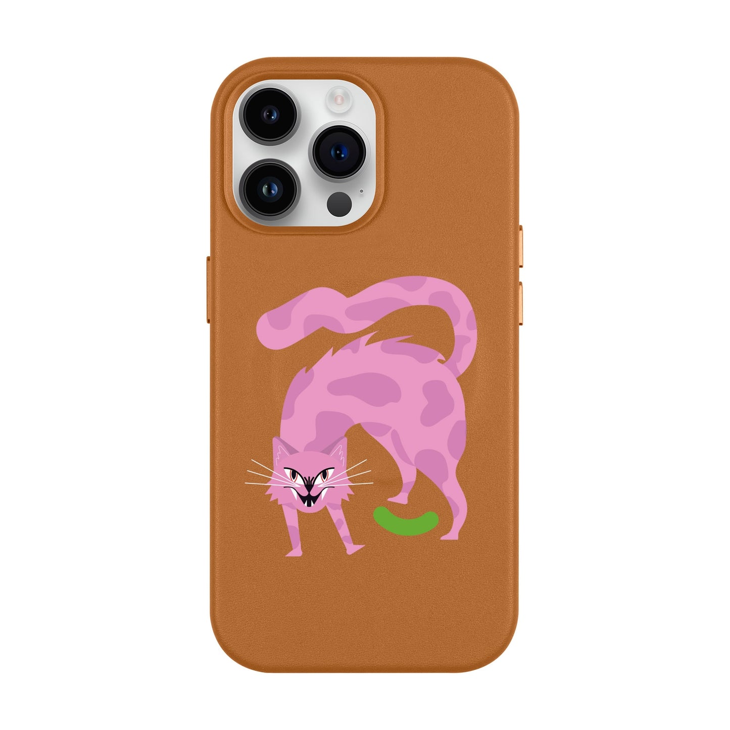 GRUMBLEPAWS-iPhone 14 Pro Max Leather Kılıf MagSafe Özellikli