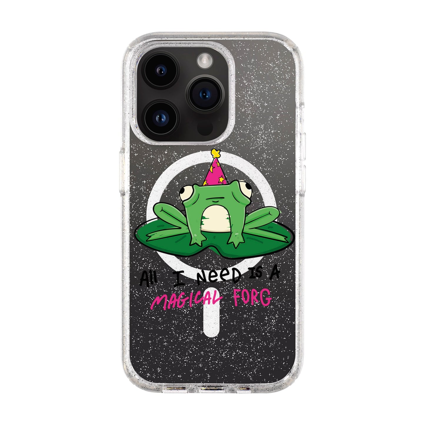 FORG-iPhone 14 Pro Shiny Kılıf MagSafe Özellikli