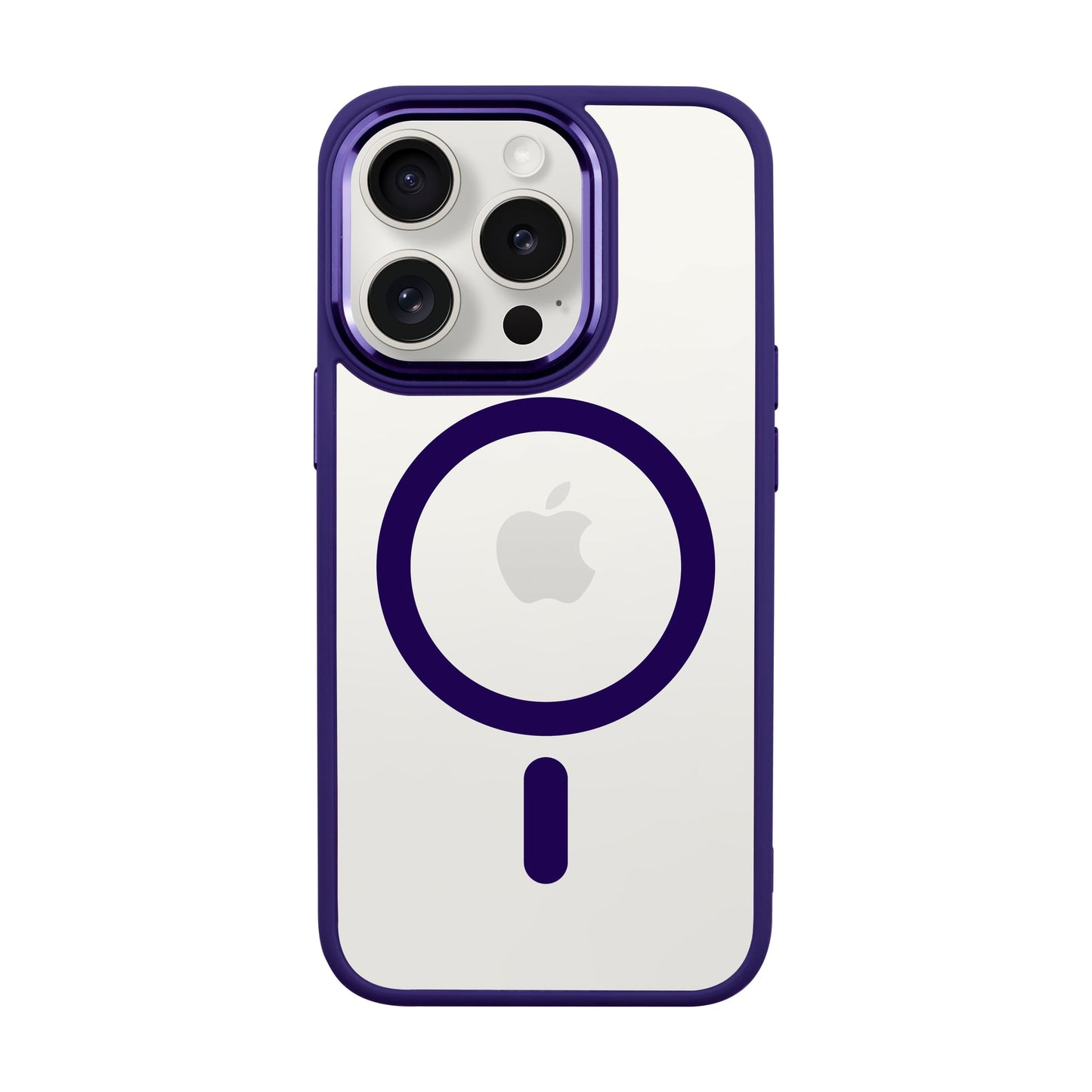 NEW-iPhone 15 Pro Hyaline Kılıf MagSafe Özellikli