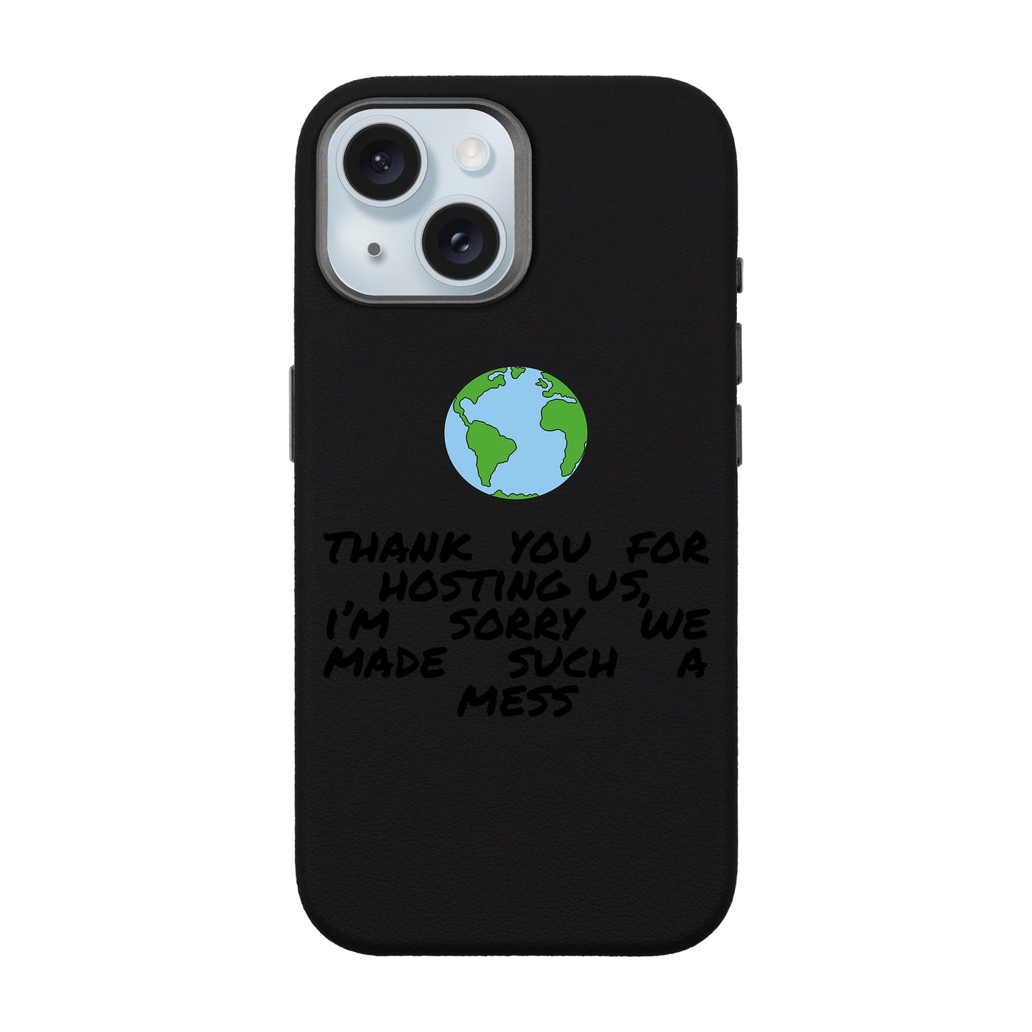 MESS-iPhone 15 Leather Premium Kılıf MagSafe Özellikli