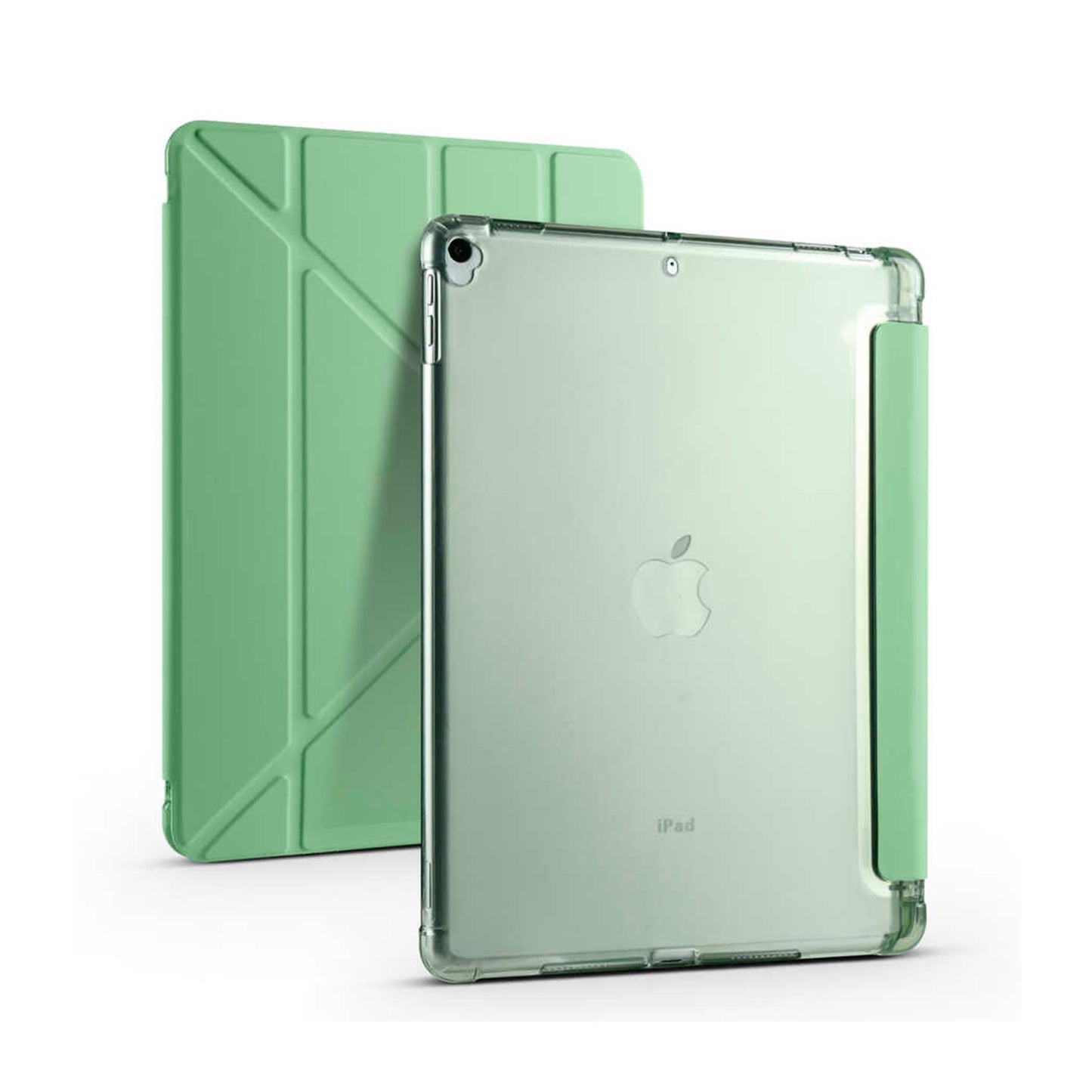 Apple iPad 9.Nesil 10.2 inç 2021-Trigon Folding Kalemlikli Standlı Kılıf