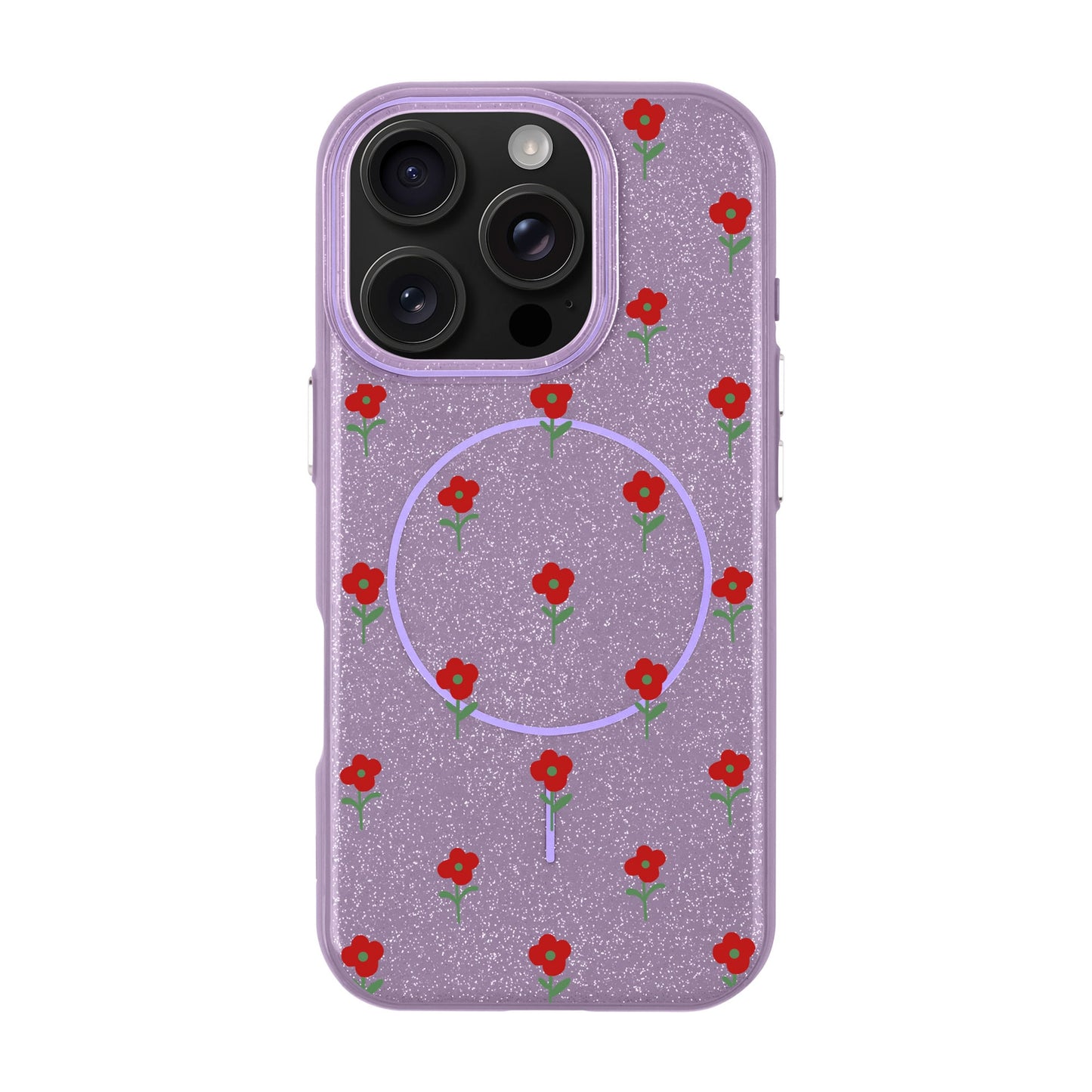 FLOWER POWER-iPhone 16 Pro Radiant Kılıf MagSafe Özellikli