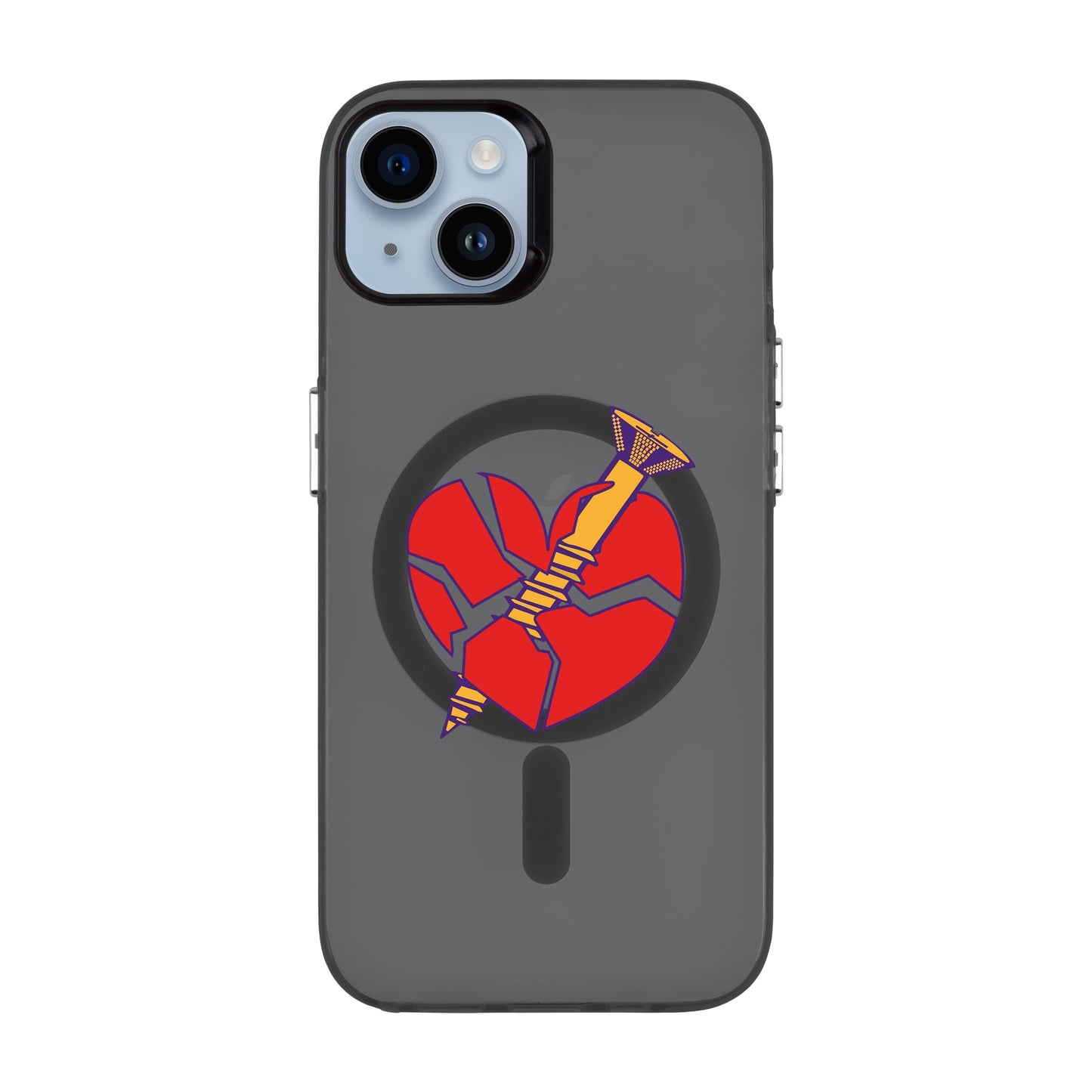 BROKEN HEART-iPhone 14 Plus Hold Kılıf MagSafe Özellikli