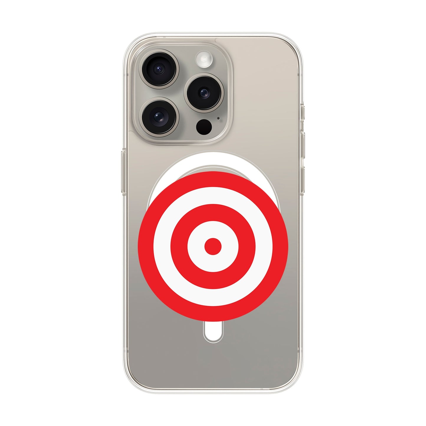 BULL'S EYE-iPhone 15 Pro Solid Kılıf MagSafe Özellikli