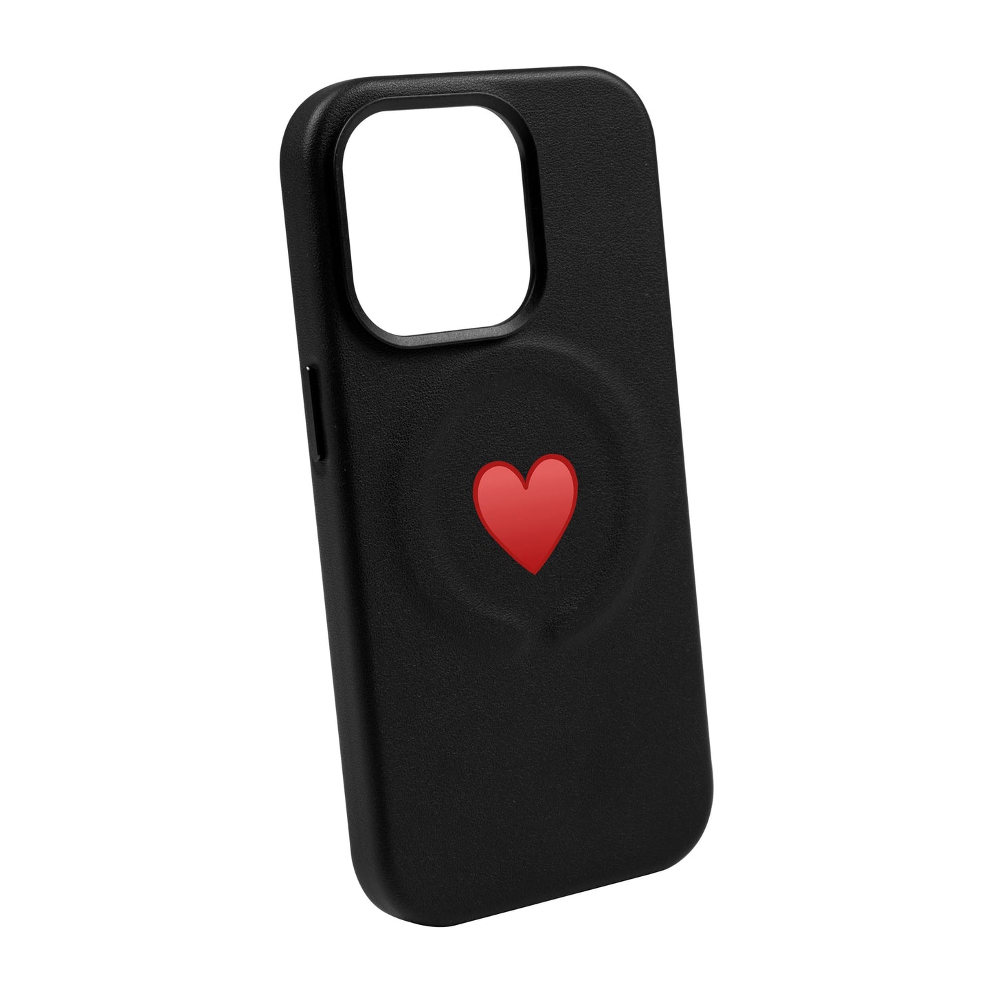 SPREAD HEART-iPhone 14 Pro Max Leather Kılıf MagSafe Özellikli
