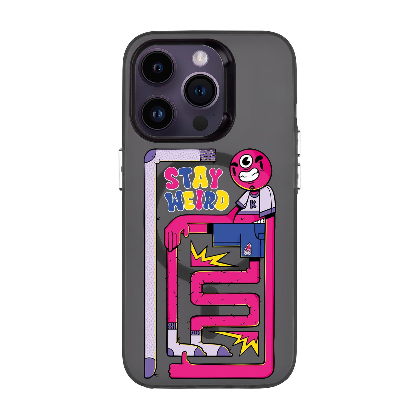 OG TOOTHY-iPhone 14 Pro Hold Kılıf MagSafe Özellikli