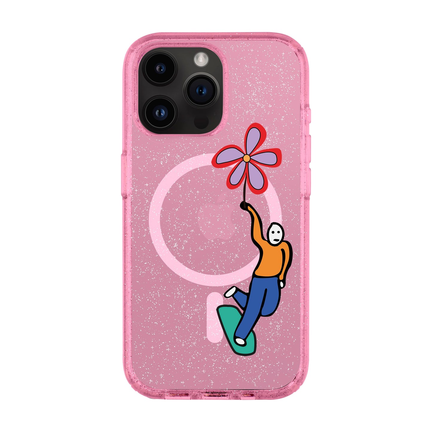 SKATEBOARDER-iPhone 14 Pro Max Shiny Kılıf MagSafe Özellikli