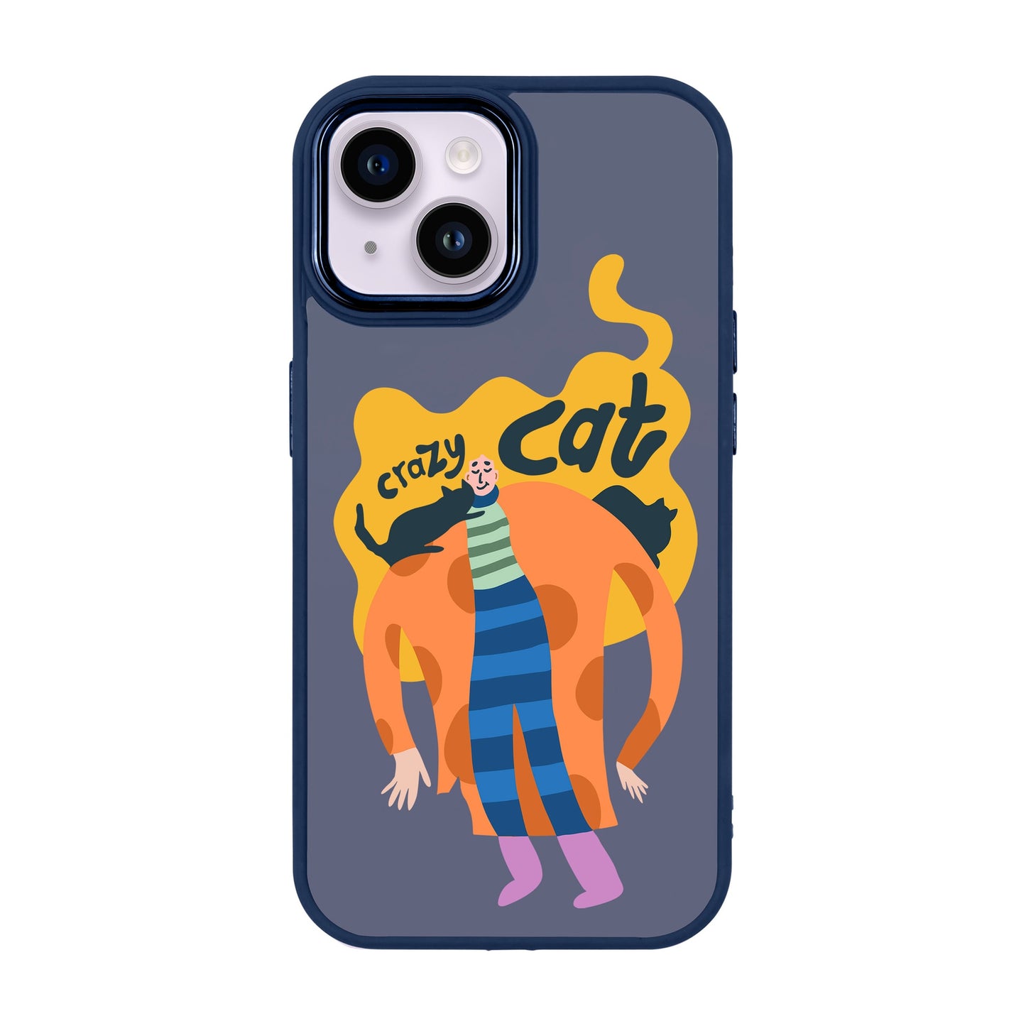 CRAZY CAT-iPhone 14 Plus Proof Kılıf