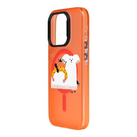 FANCY DOG-Hold Kılıf MagSafe Özellikli - iPhone 15 Pro Max