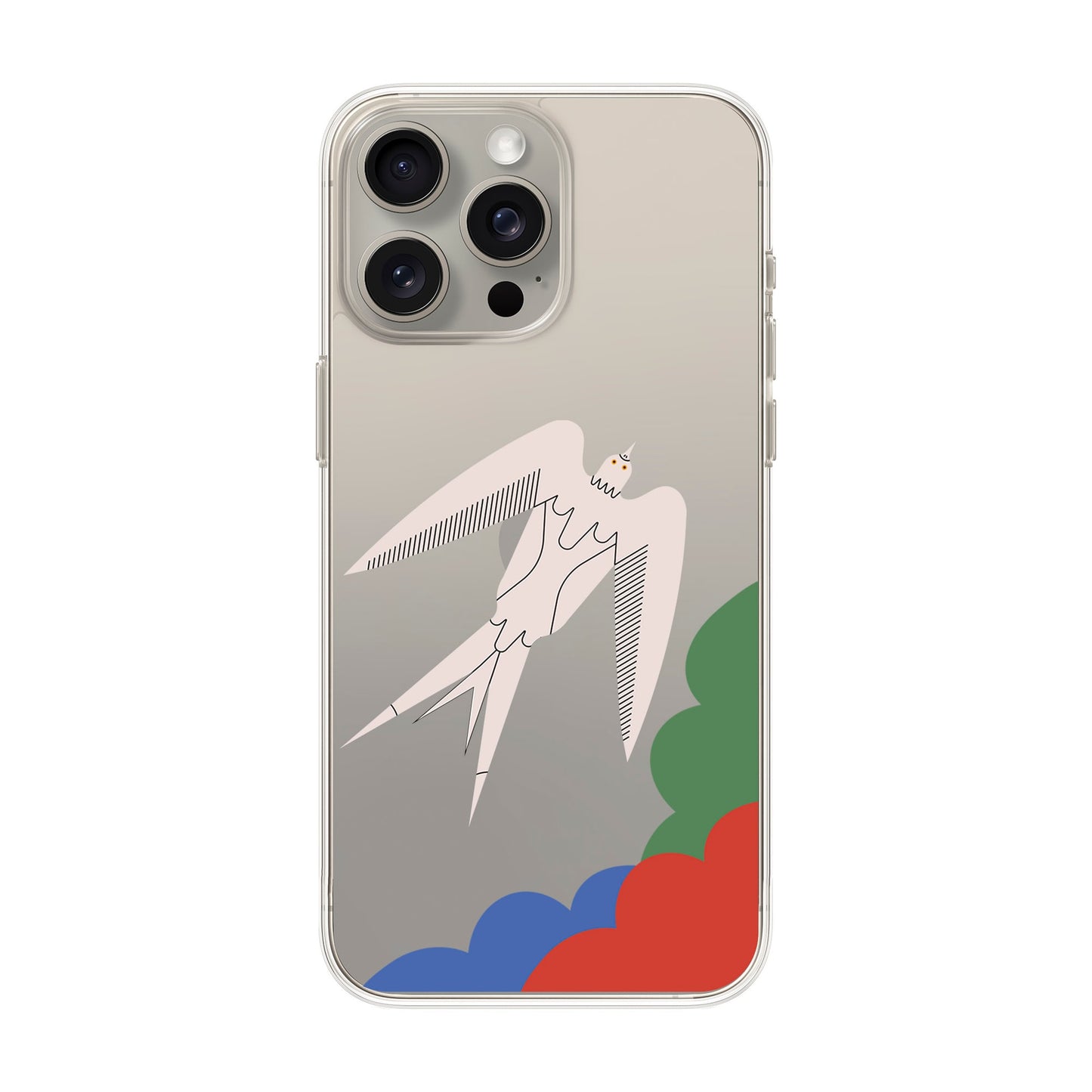 L’OISEAU LIBRE-iPhone 15 Pro Max Solid Kılıf