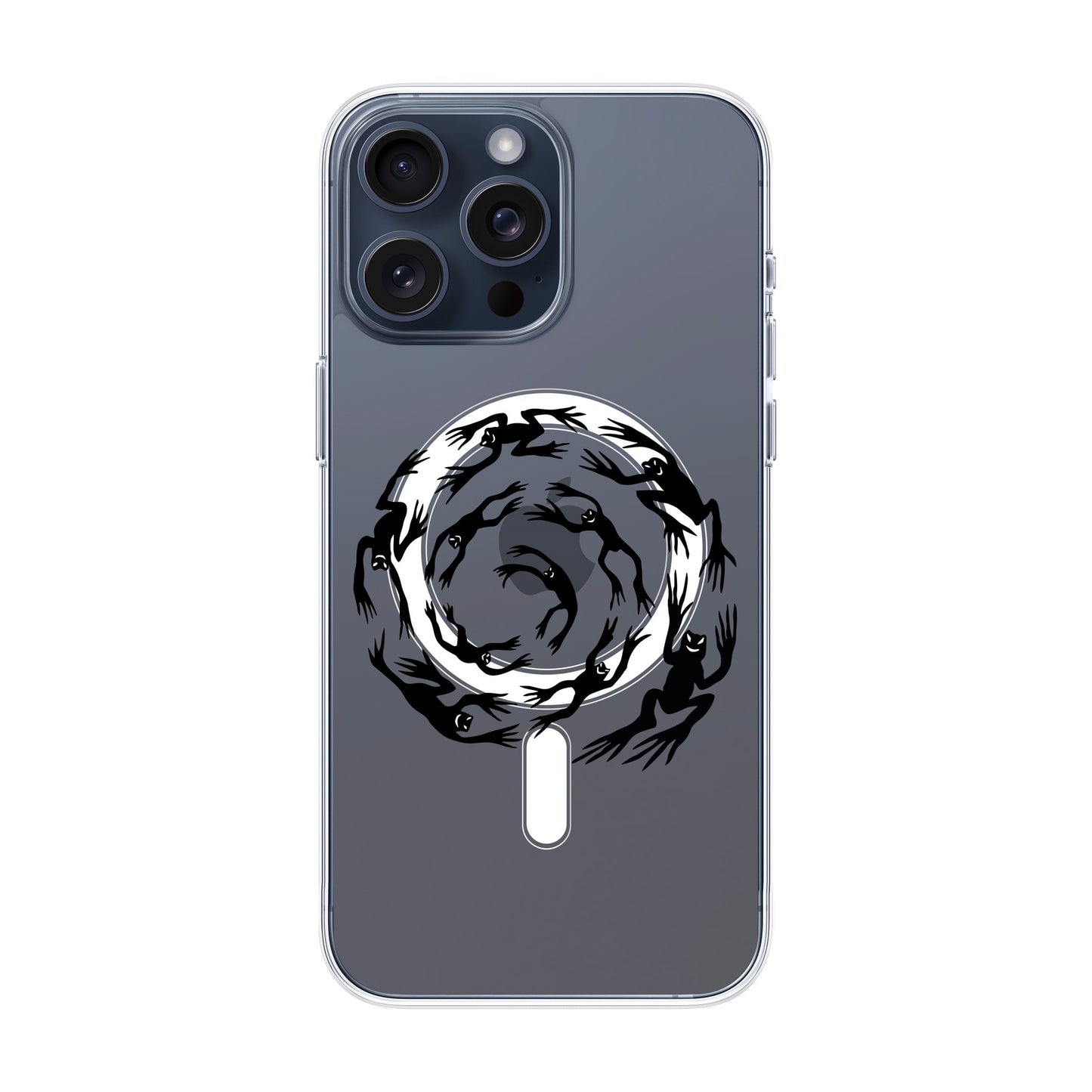 SWIRLING FROG-iPhone 15 Pro Max Solid Kılıf MagSafe Özellikli