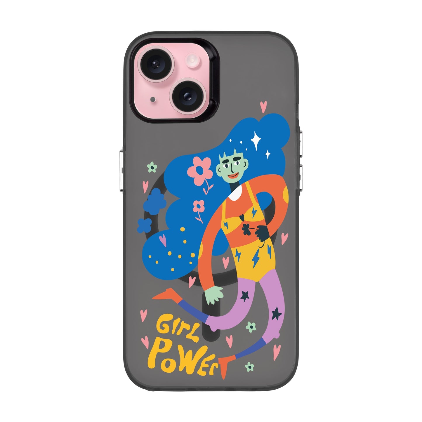 GIRL POWER-iPhone 15 Hold Kılıf MagSafe Özellikli