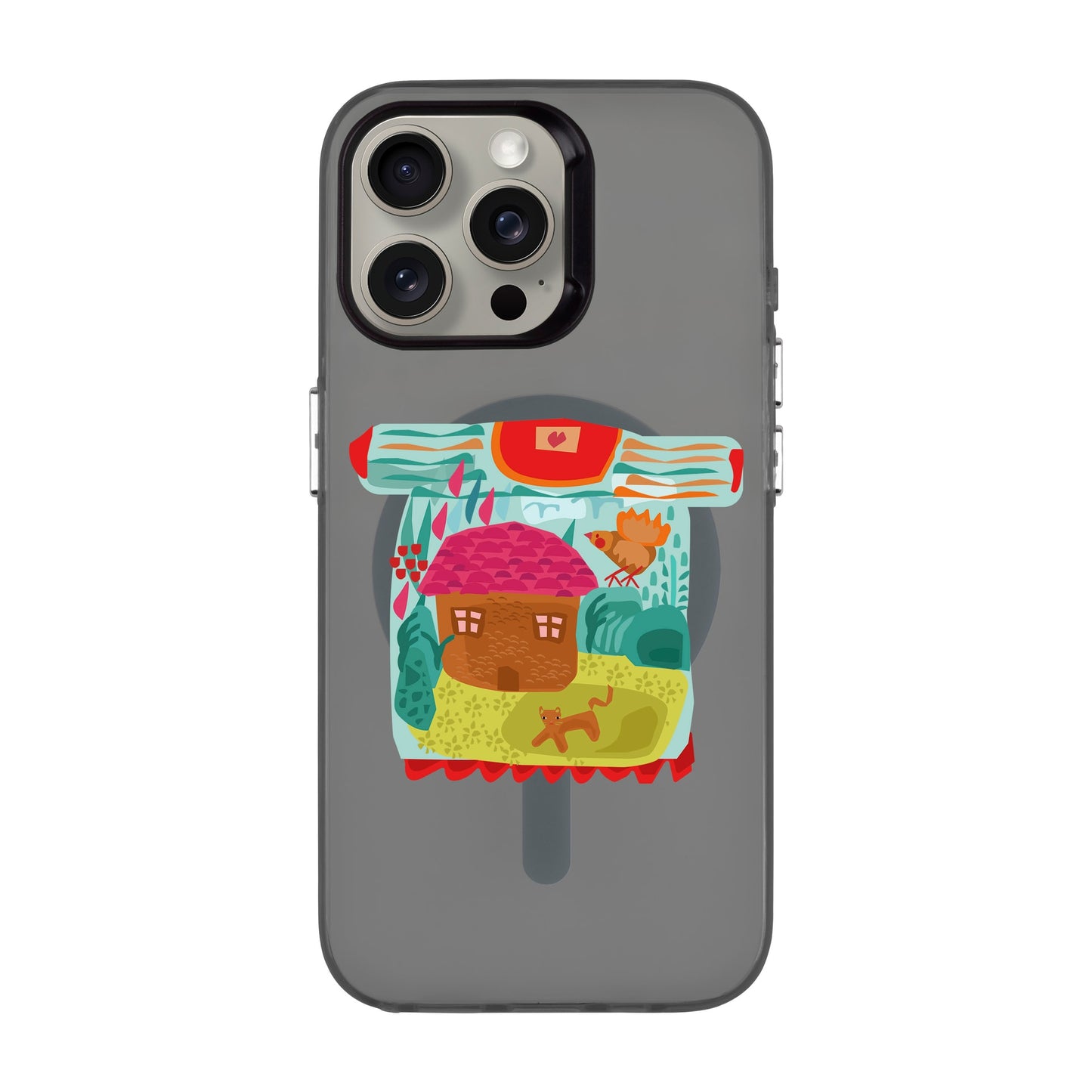 SİHİRLİ KAZAK-iPhone 15 Pro Max Hold Kılıf MagSafe Özellikli