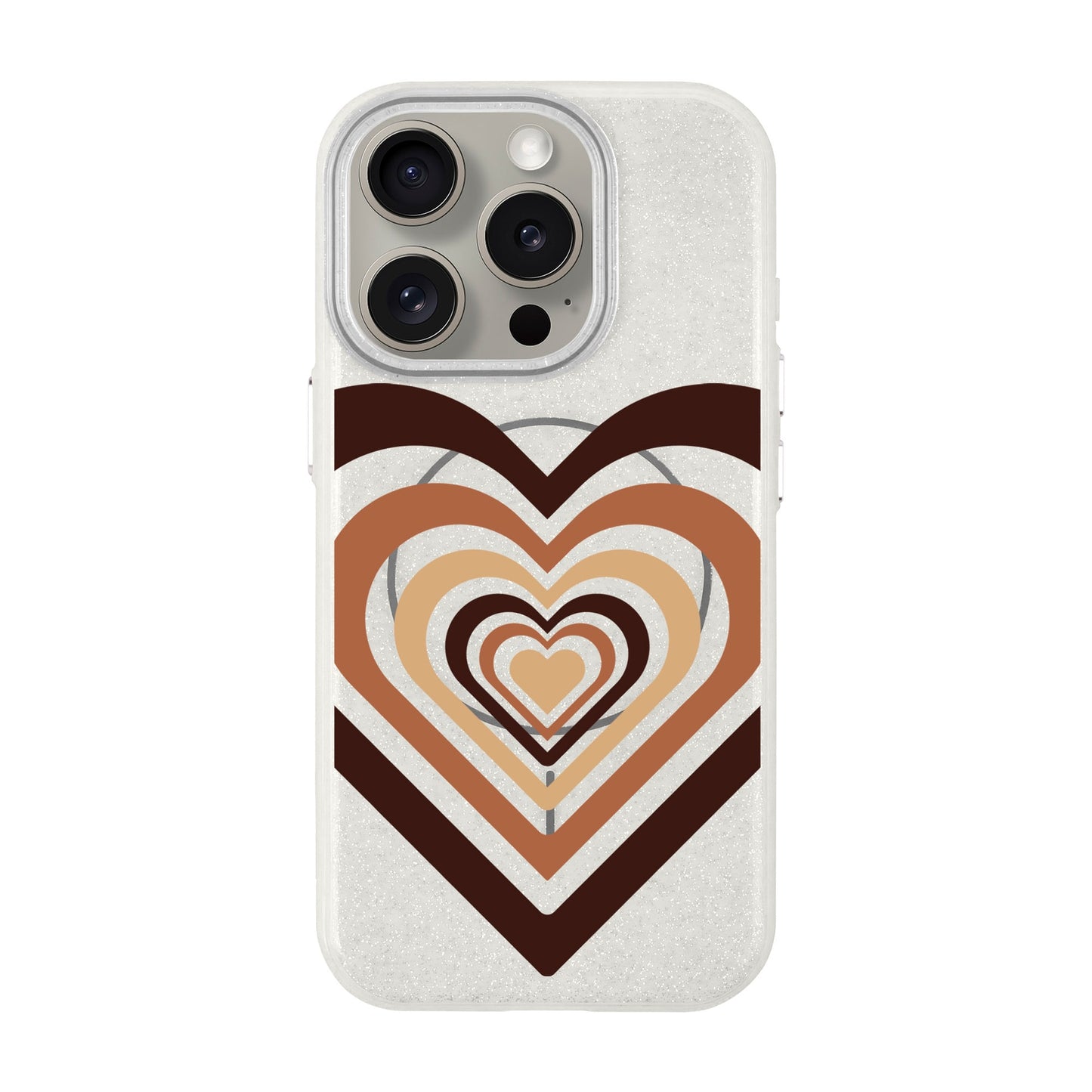 HEART-iPhone 15 Pro Radiant Kılıf MagSafe Özellikli
