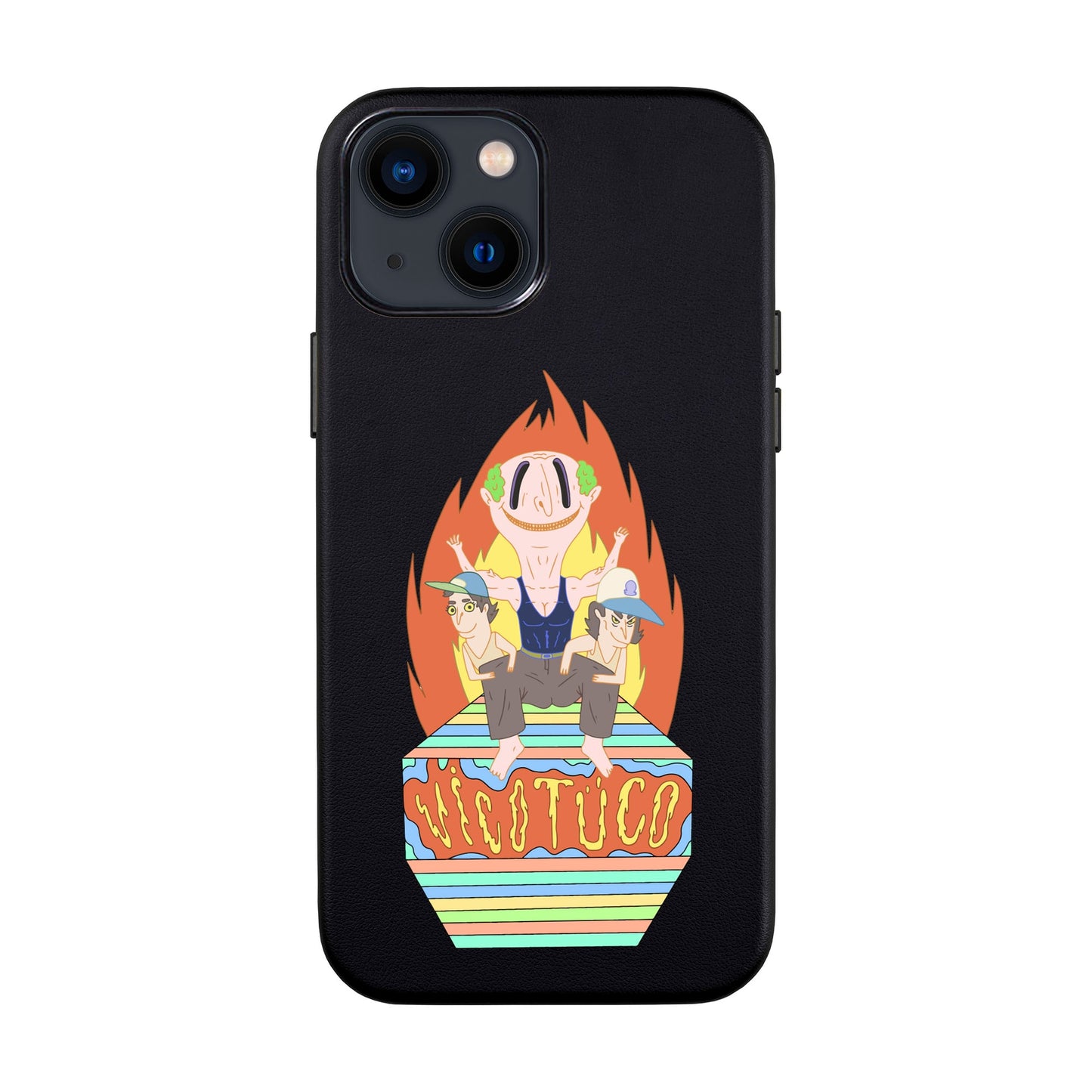VİCOTÜCO ADAM-iPhone 13 Leather Kılıf