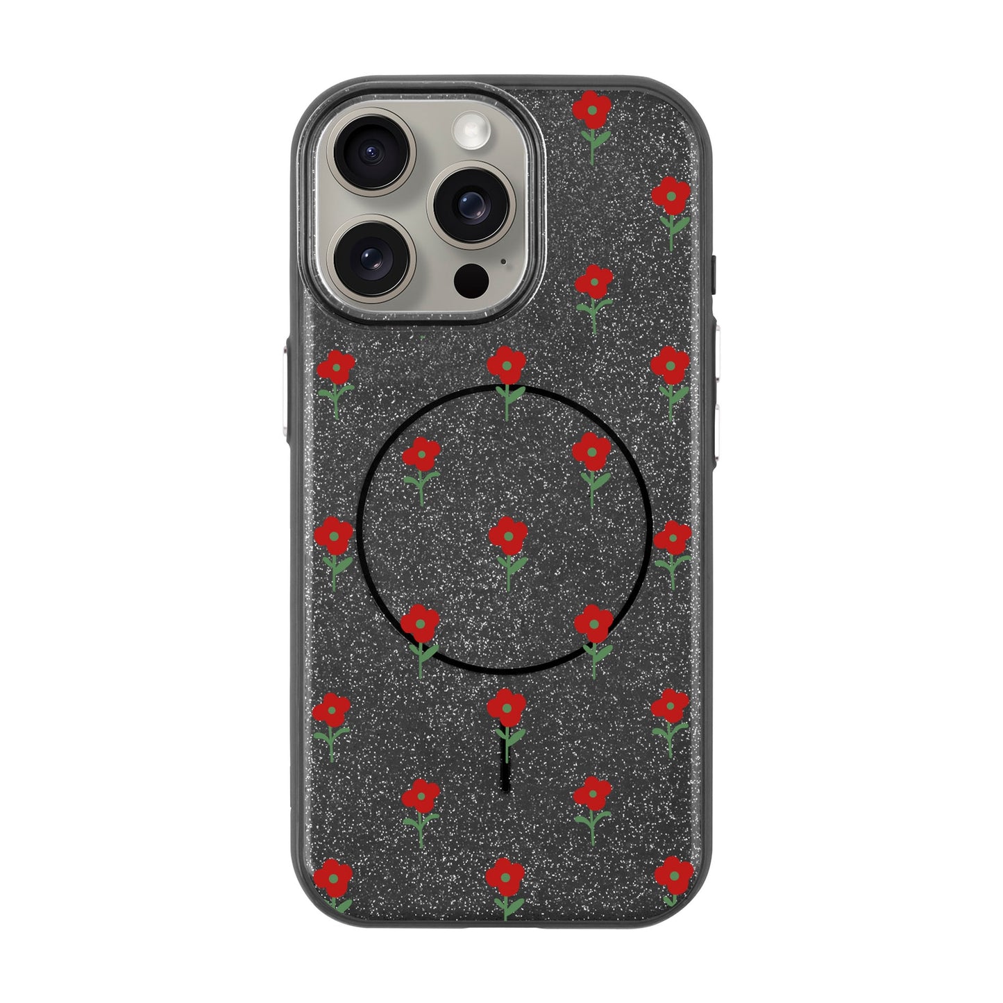 FLOWER POWER-iPhone 15 Pro Max Radiant Kılıf MagSafe Özellikli