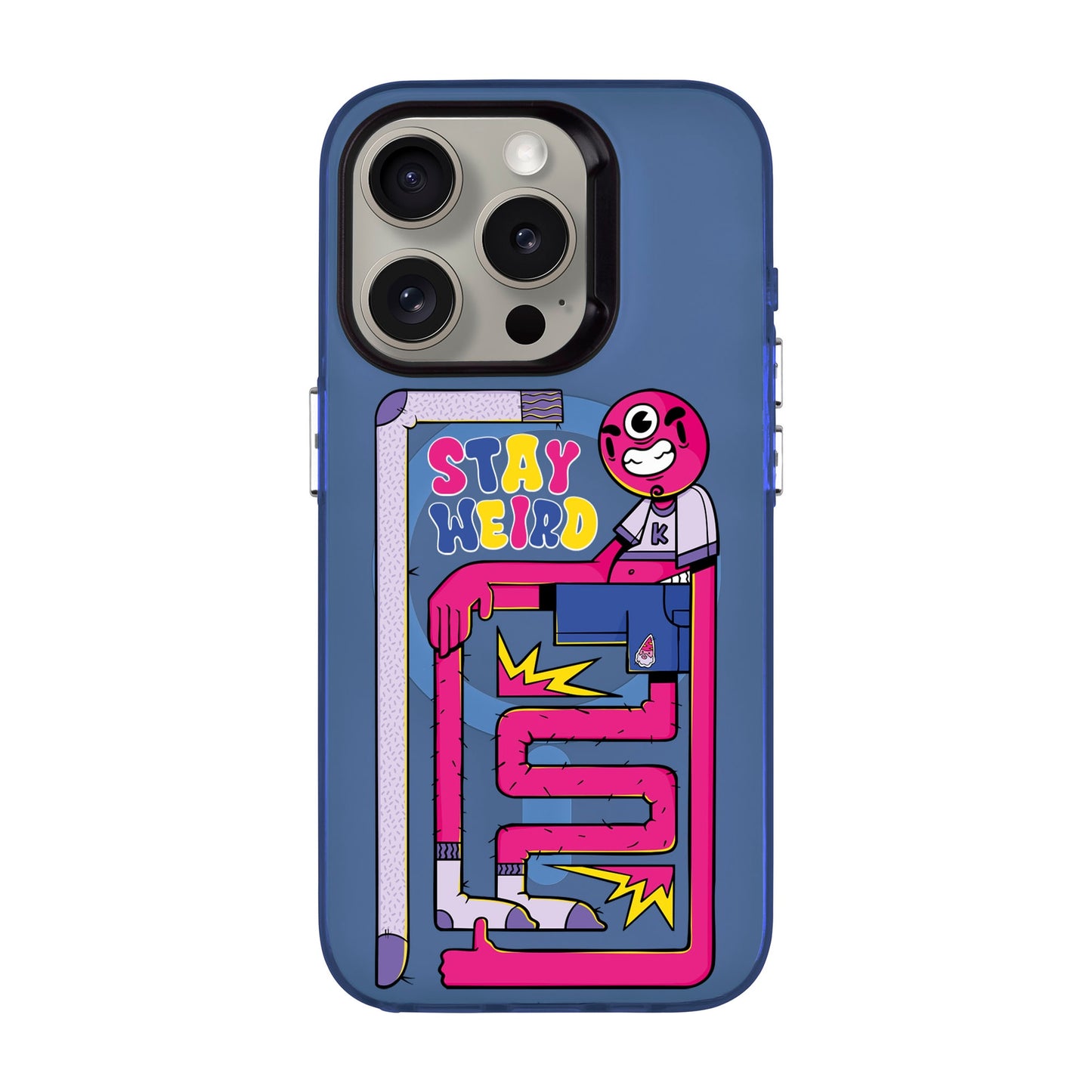 OG TOOTHY-iPhone 15 Pro Hold Kılıf MagSafe Özellikli
