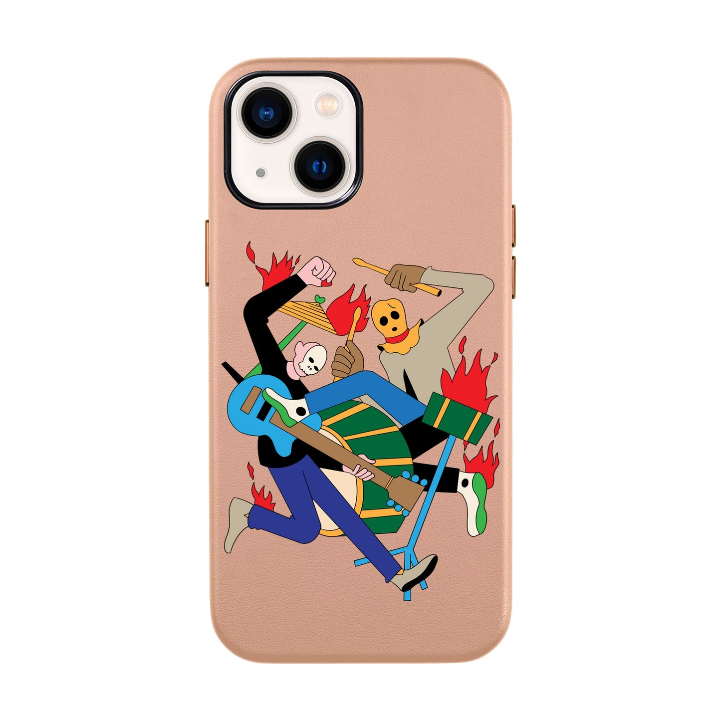 MONSTER MASH-iPhone 14 Leather Kılıf