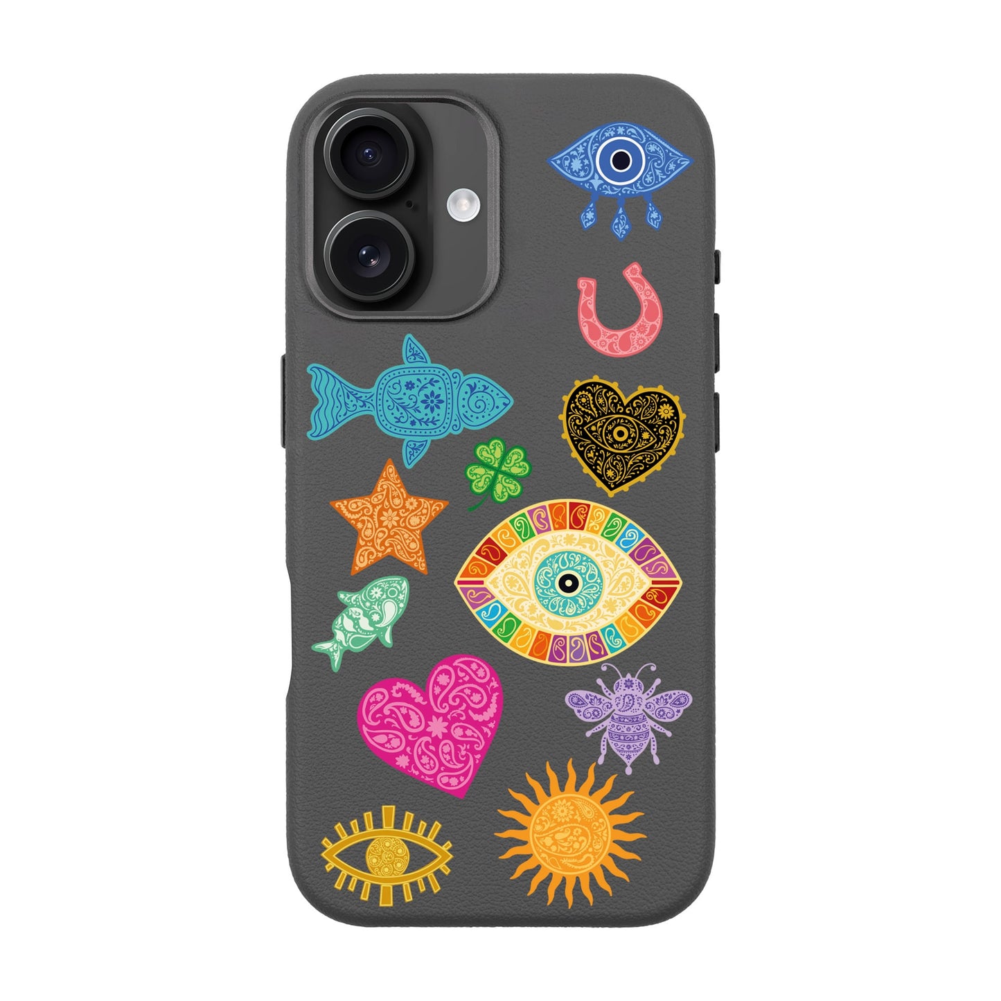 CHARMS BY BERRİN ÖZKAN-iPhone 16 Plus Leather Premium Kılıf MagSafe Özellikli