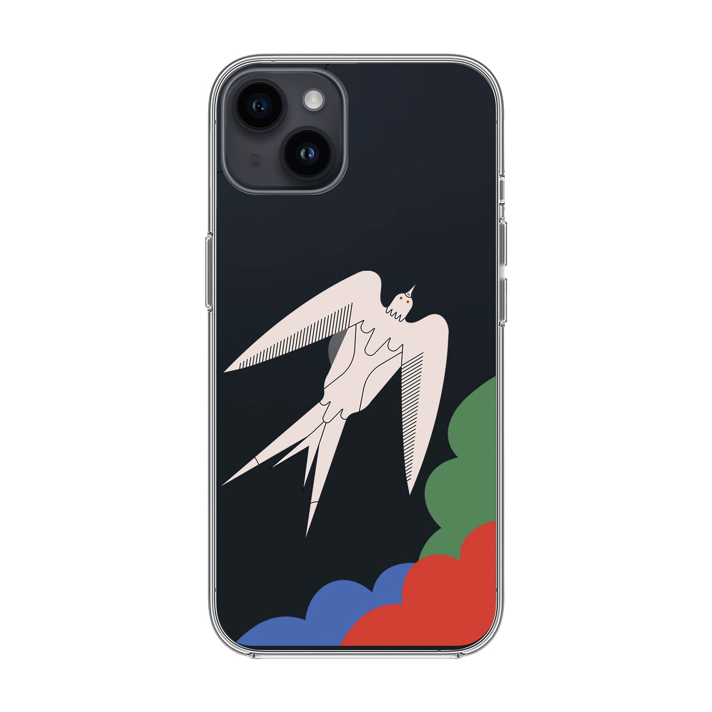 L’OISEAU LIBRE-iPhone 14 Plus Solid Kılıf