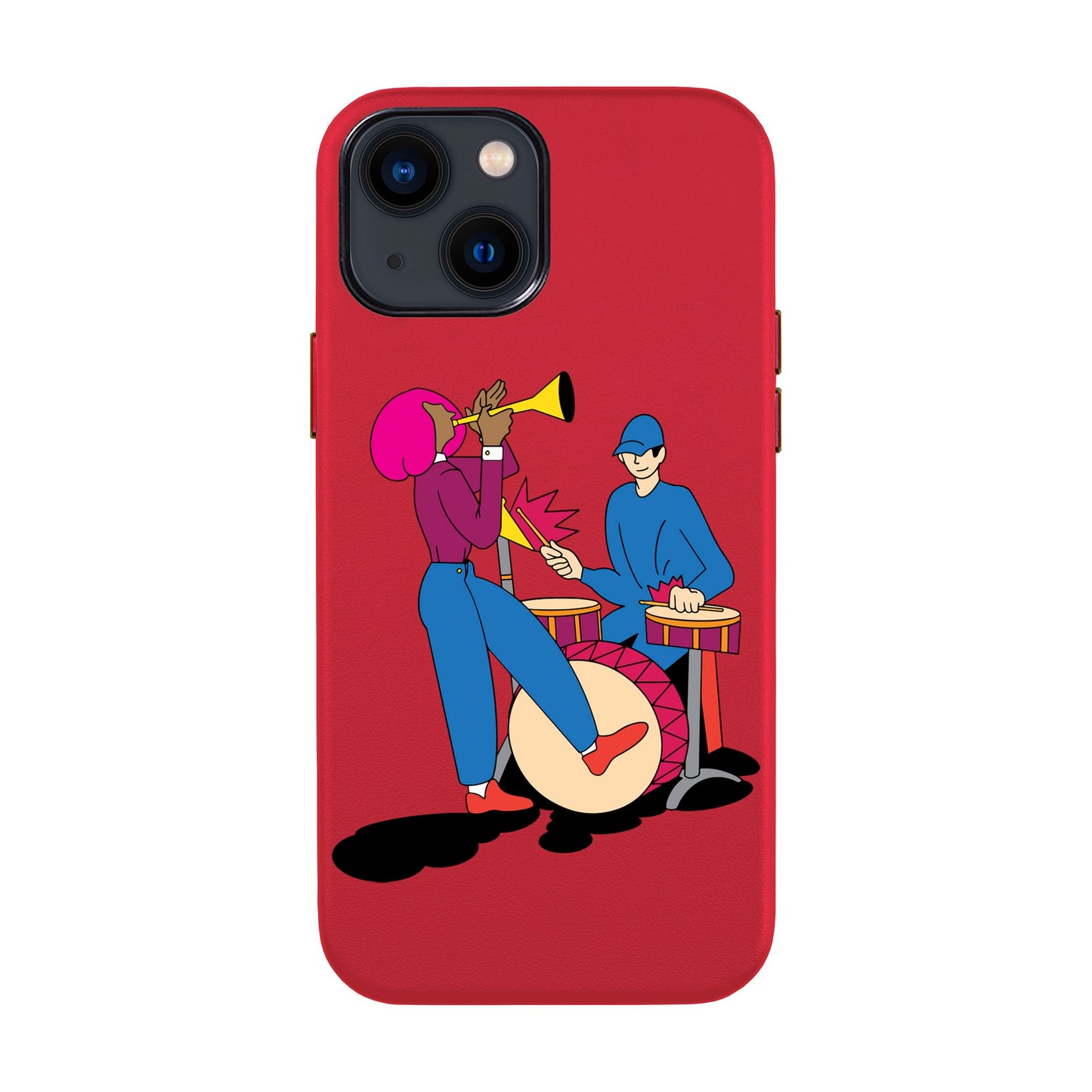 JAM-iPhone 14 Leather Kılıf