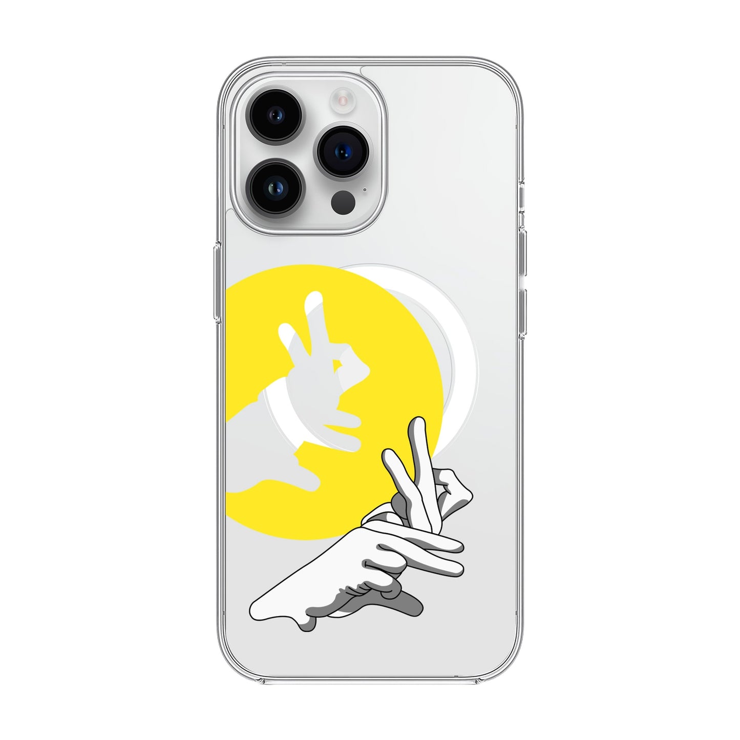BUNNY-iPhone 14 Pro Max Solid Kılıf MagSafe Özellikli