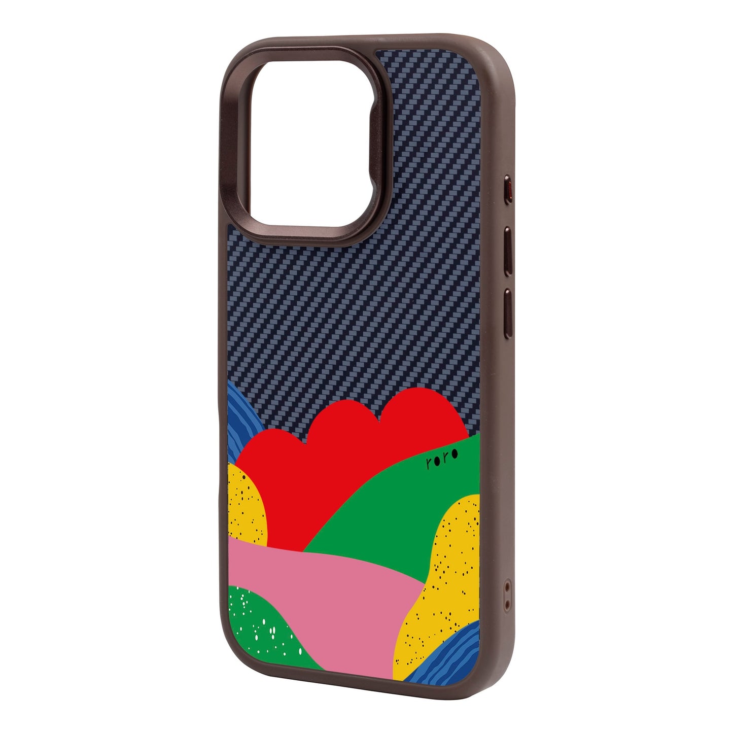 FLAG-iPhone 16 Pro Max Plaid Kılıf MagSafe Özellikli