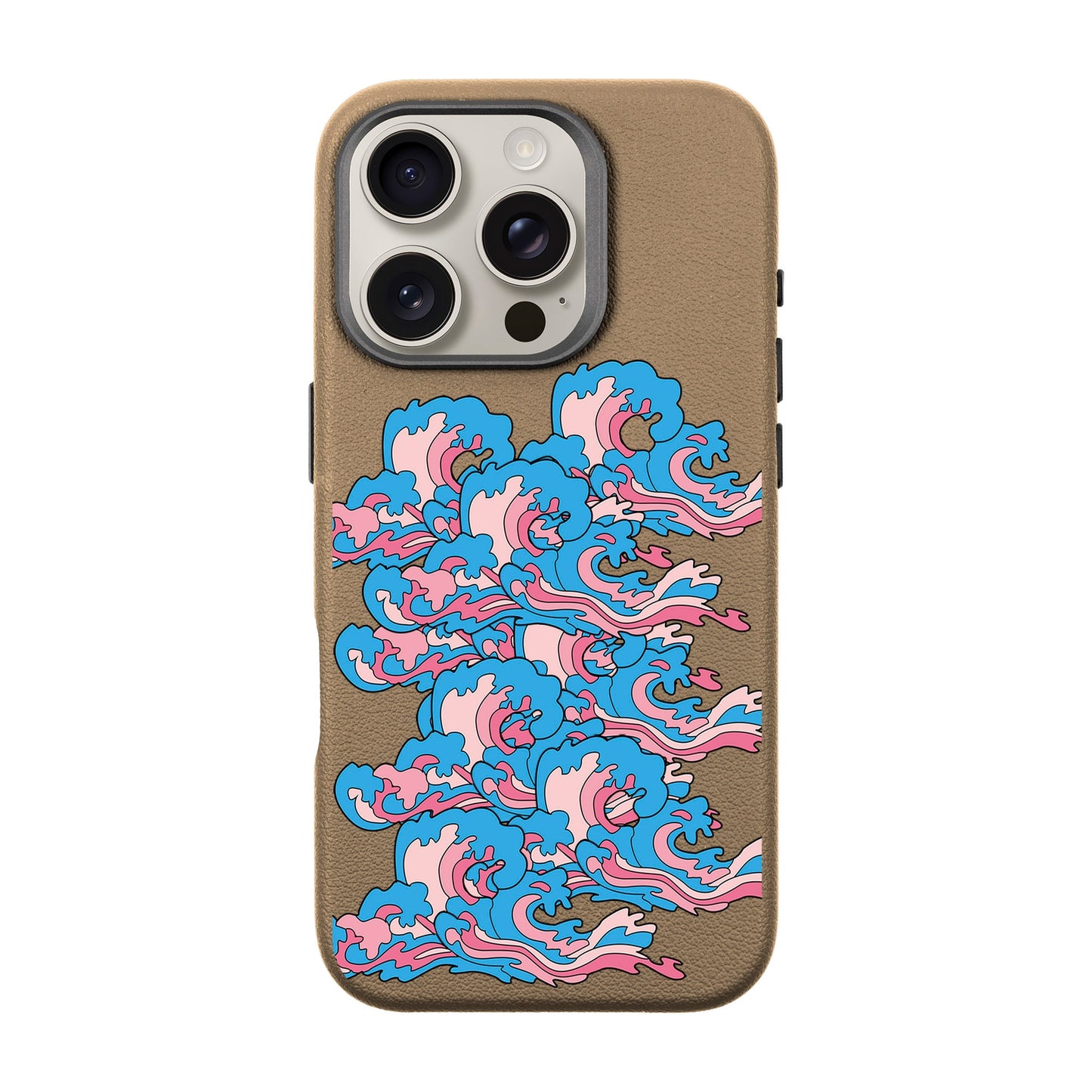 SURF-iPhone 16 Pro Leather Premium Kılıf MagSafe Özellikli