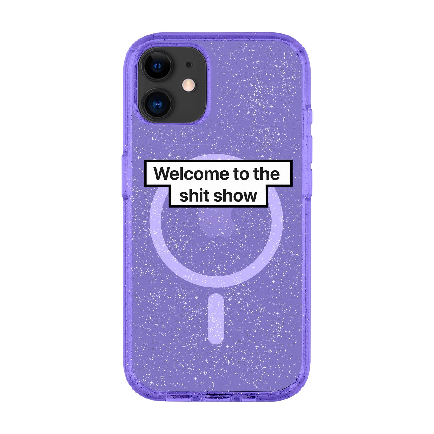 WELCOME-iPhone 11 Shiny Kılıf MagSafe Özellikli