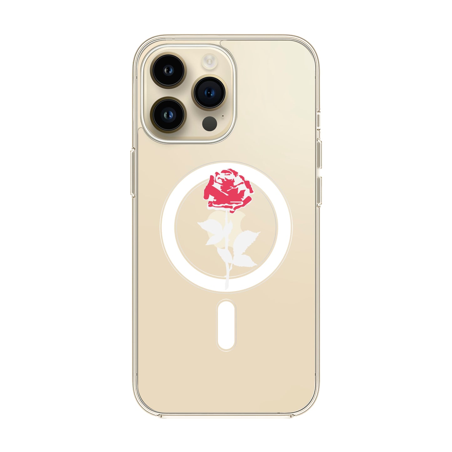 NATUREL ROSE-iPhone 14 Pro Max Solid Kılıf MagSafe Özellikli