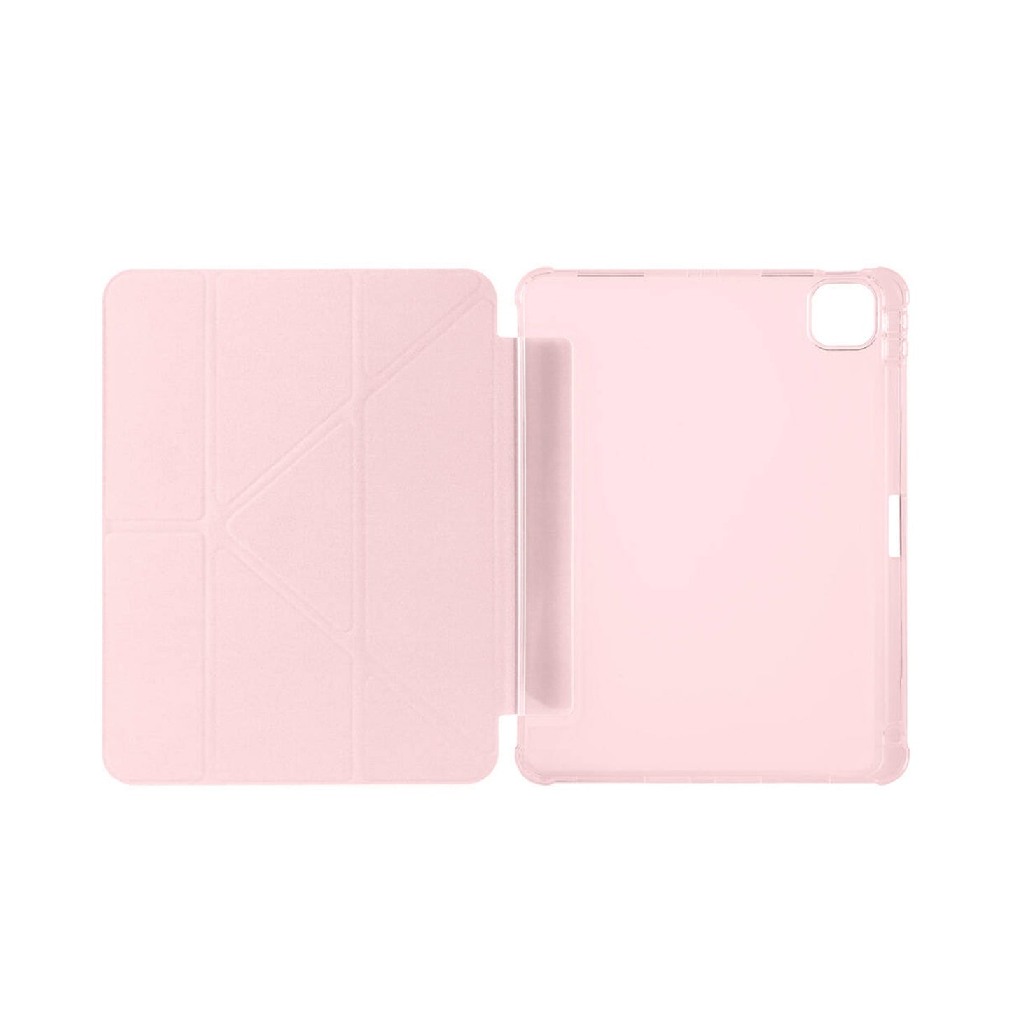 Apple iPad Air 11 inç 2025 M3-Trigon Folding Kalemlikli Standlı Kılıf