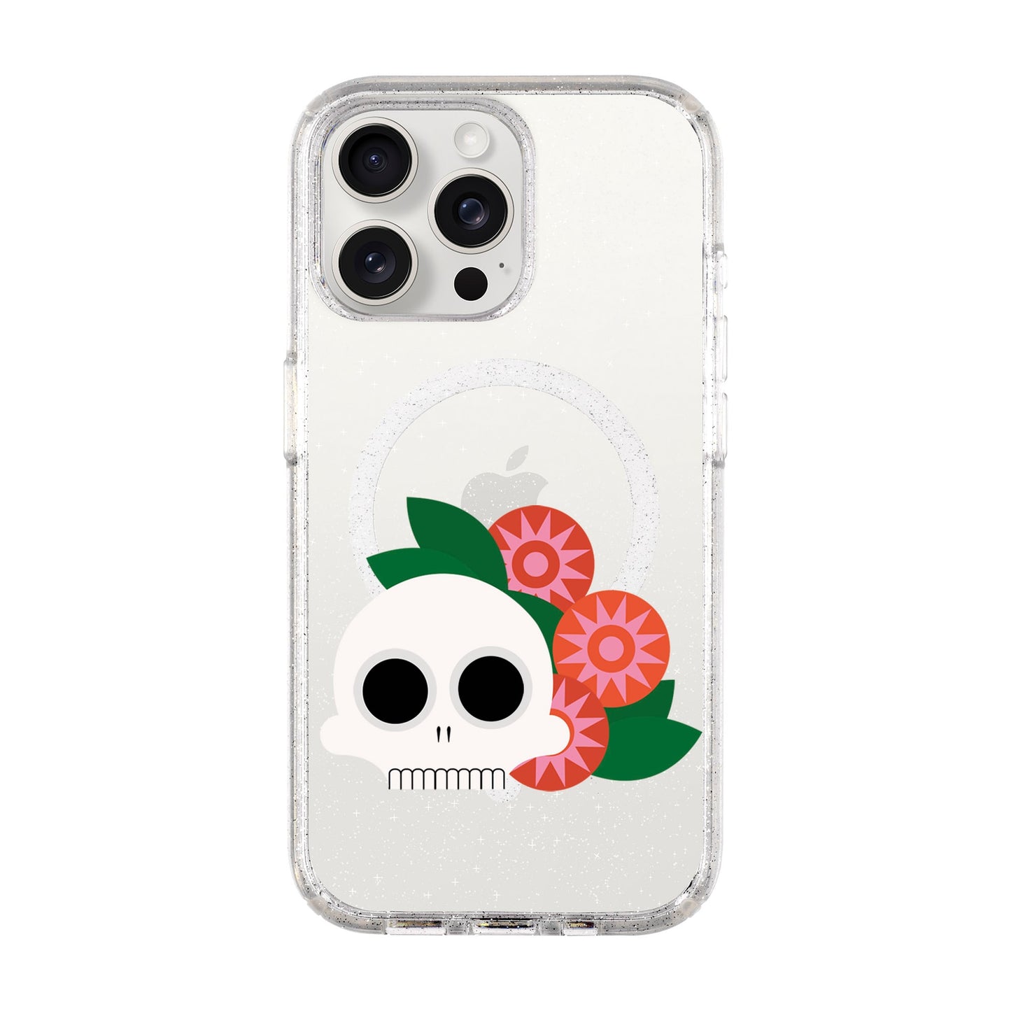 MEMENTO BLOOM-iPhone 15 Pro Max Shiny Kılıf MagSafe Özellikli
