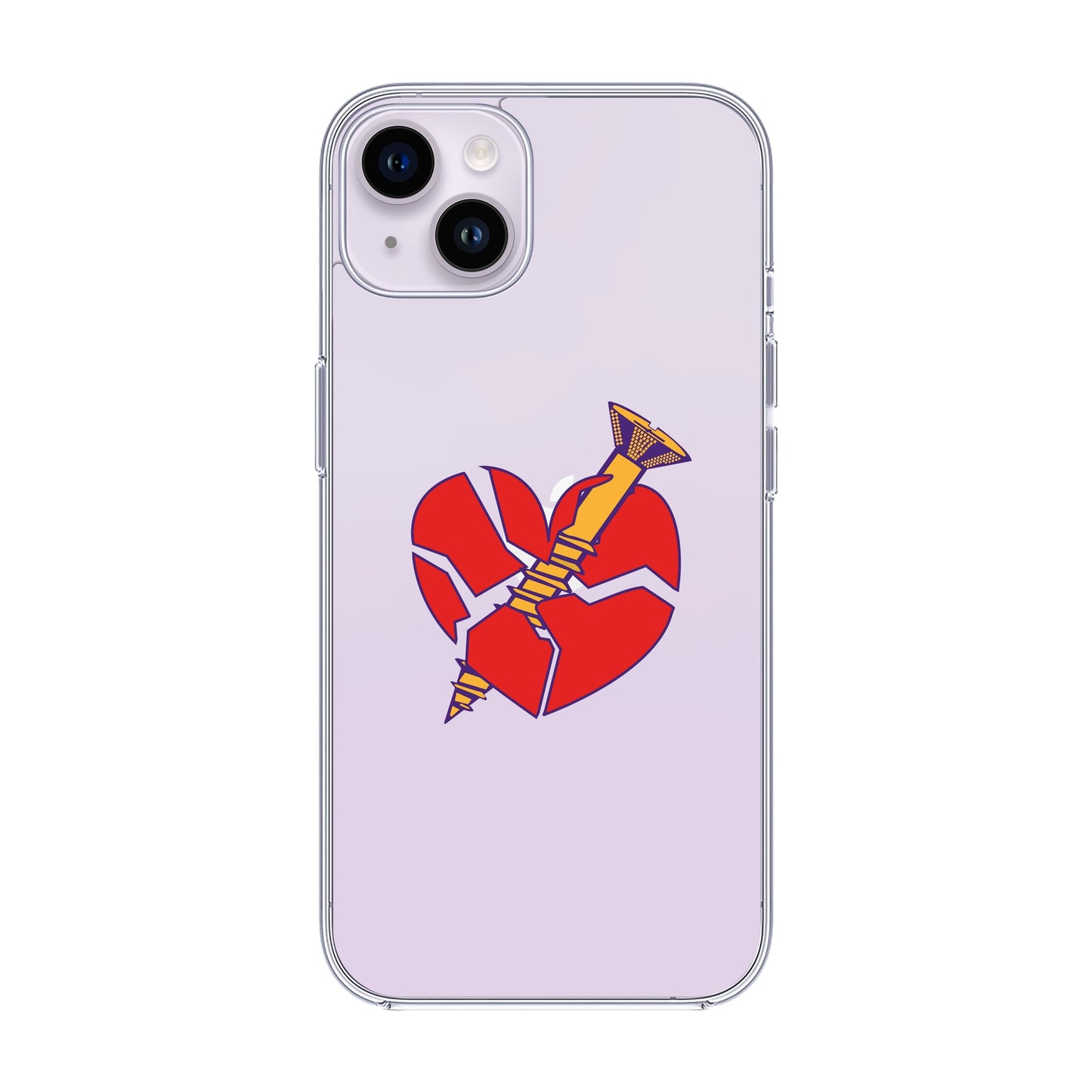 BROKEN HEART-iPhone 15 Solid Kılıf